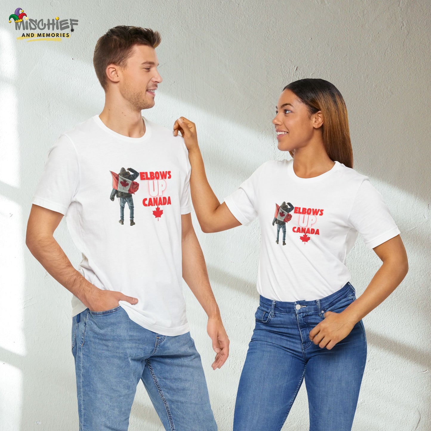 Elbows Up - Canadian Eh T-Shirt