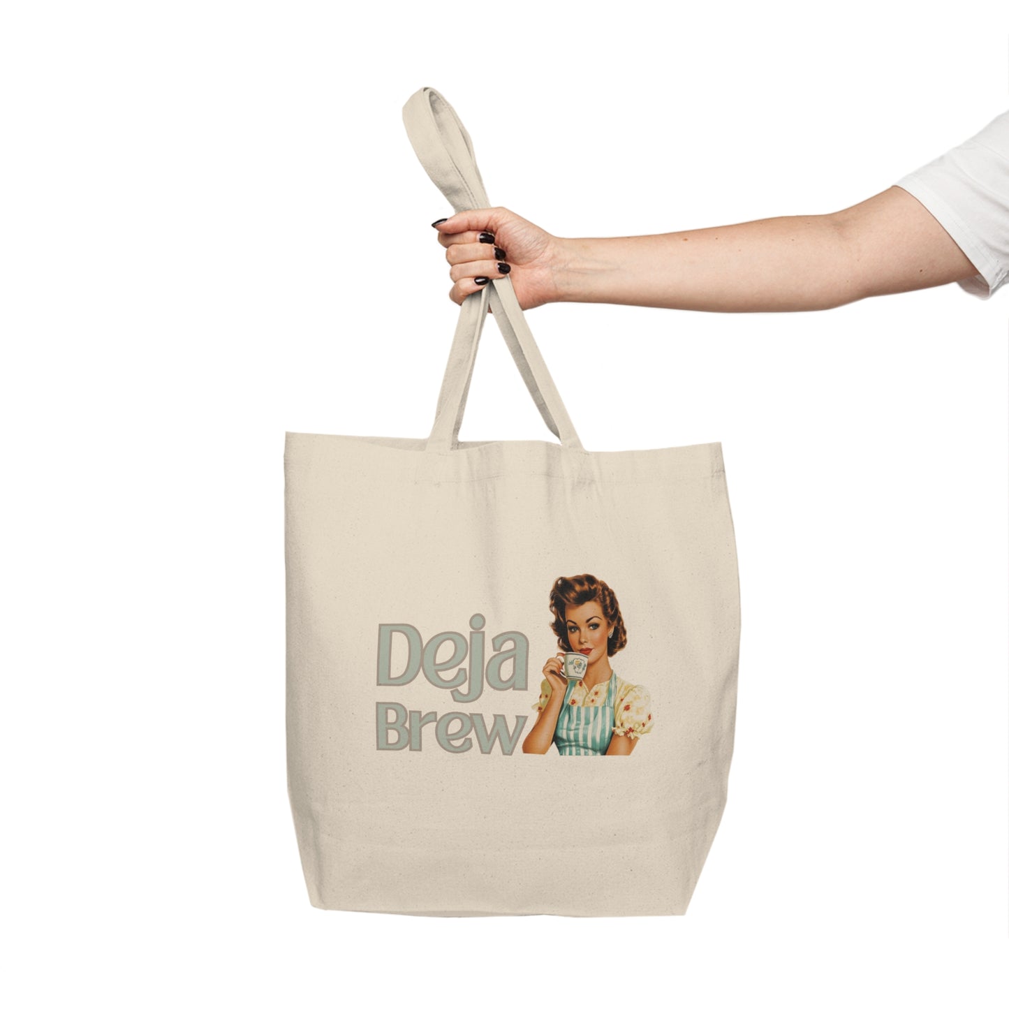 Deja Brew Bag! Heading out for Coffee? Don't forget your Tote Bag!