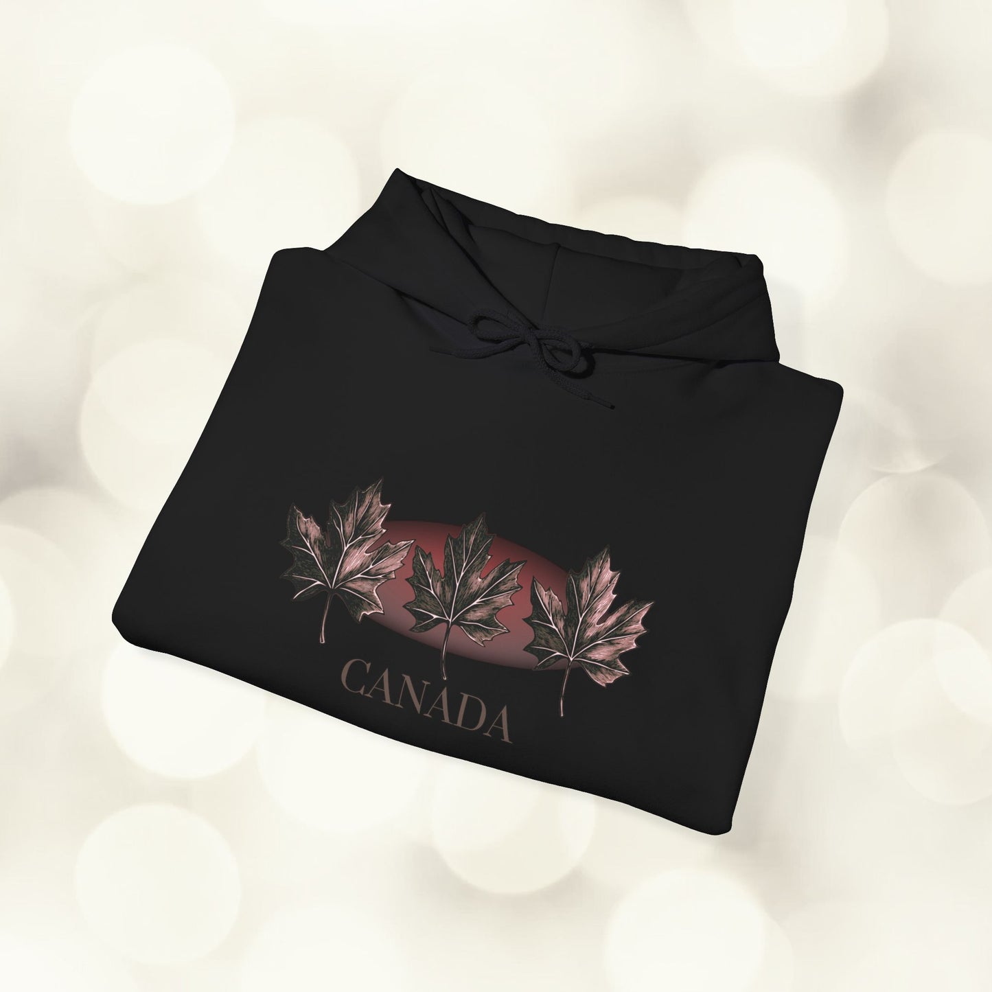 Maple Leaf Design - Canadian Eh Hoodie