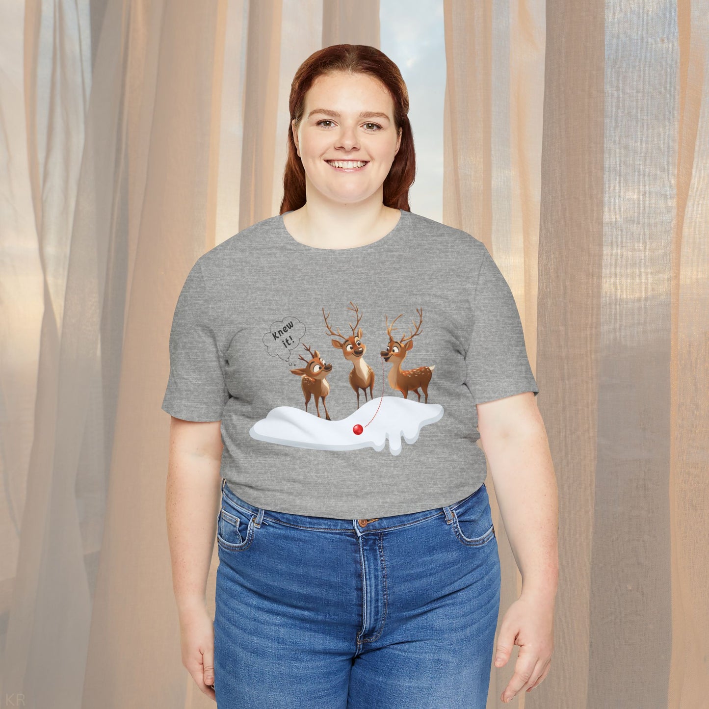 Rudolph Exposed - Christmas T-shirt