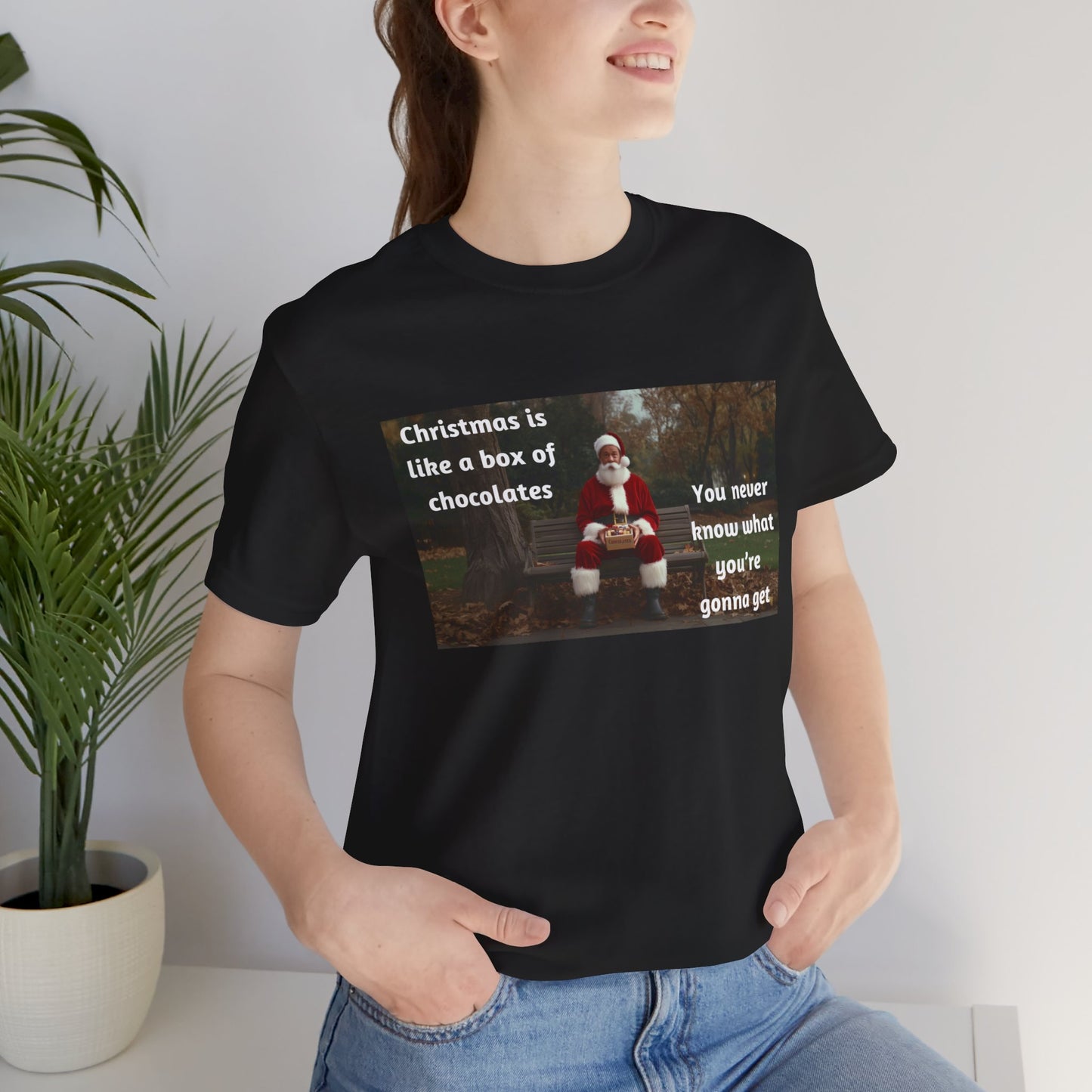 Santa Gump - Christmas T-shirt