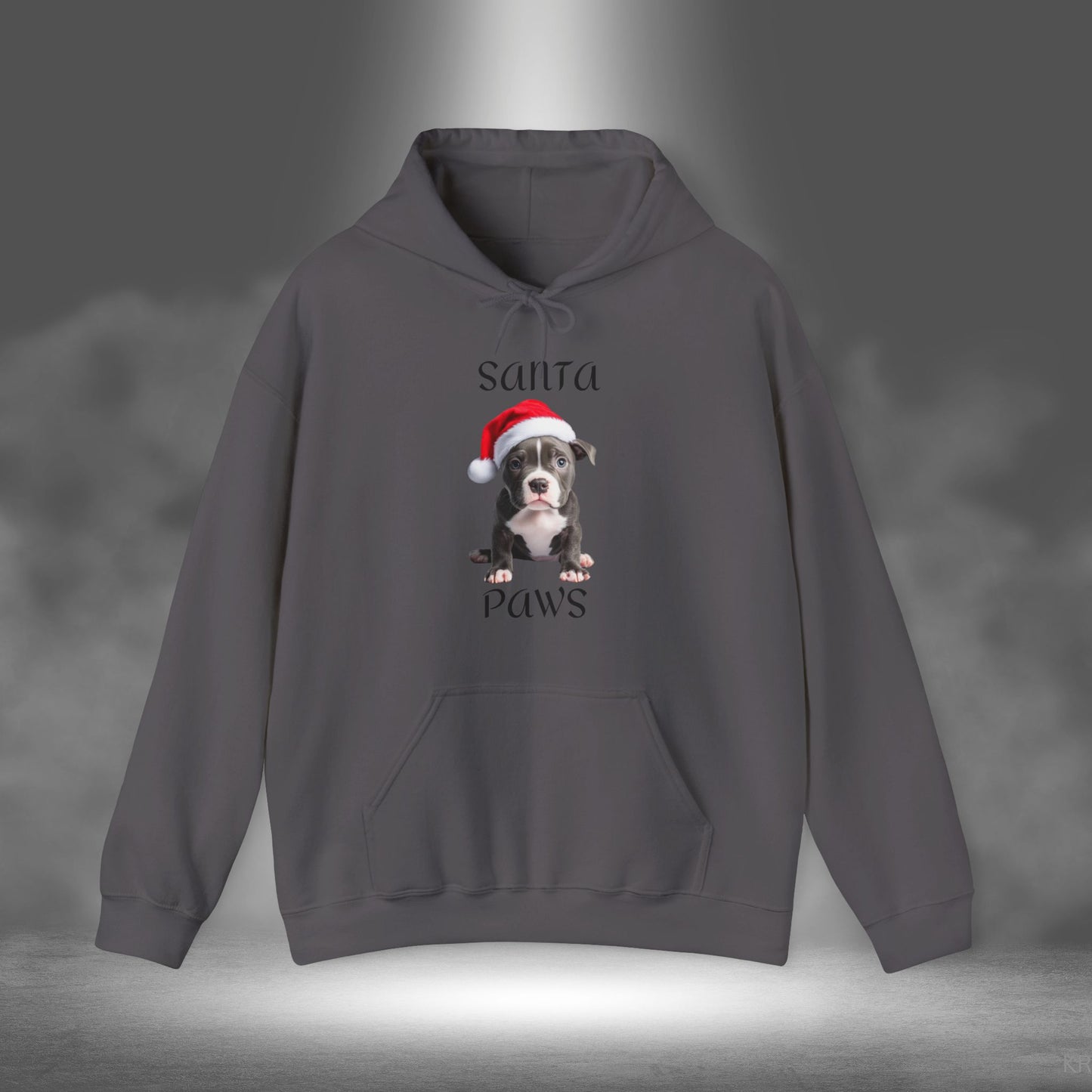 Santa Paws - Pit Bull - Christmas Hoodie