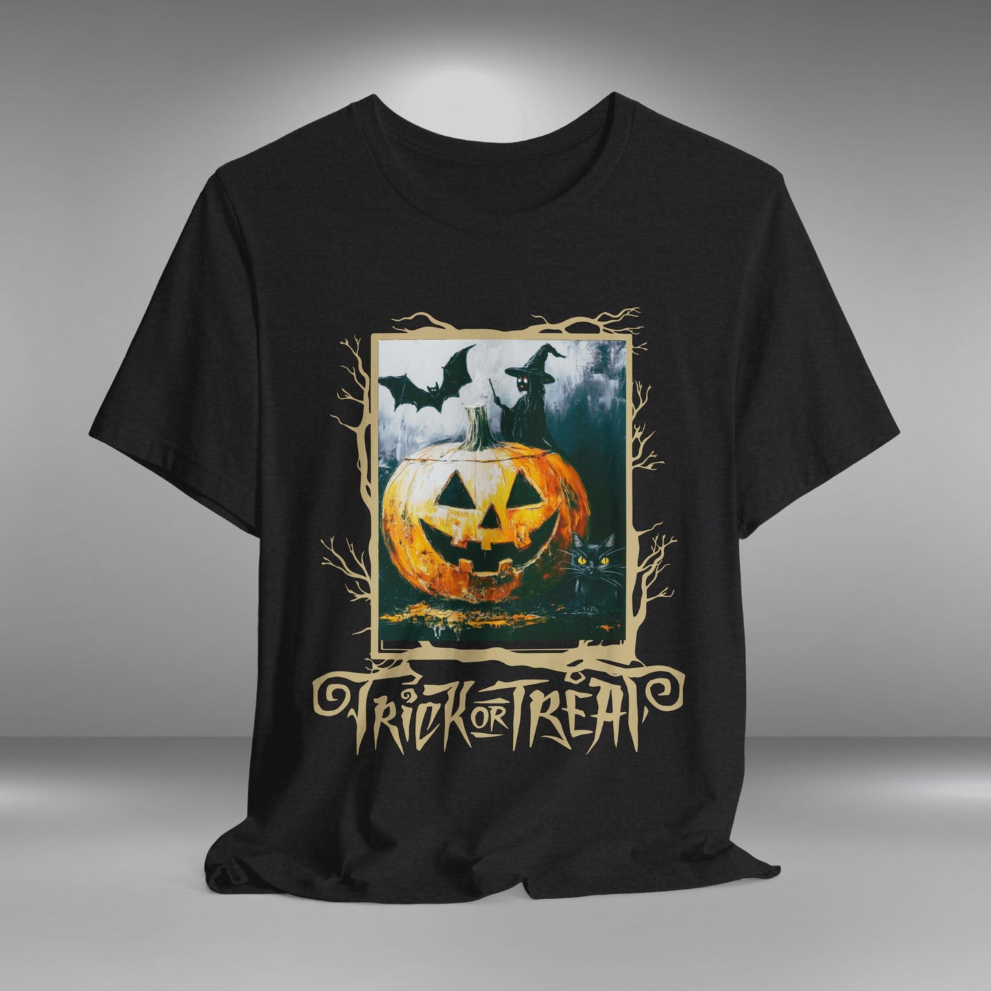 Trick or Treat yo'self to a Jack-o-Lantern Halloween T-shirt