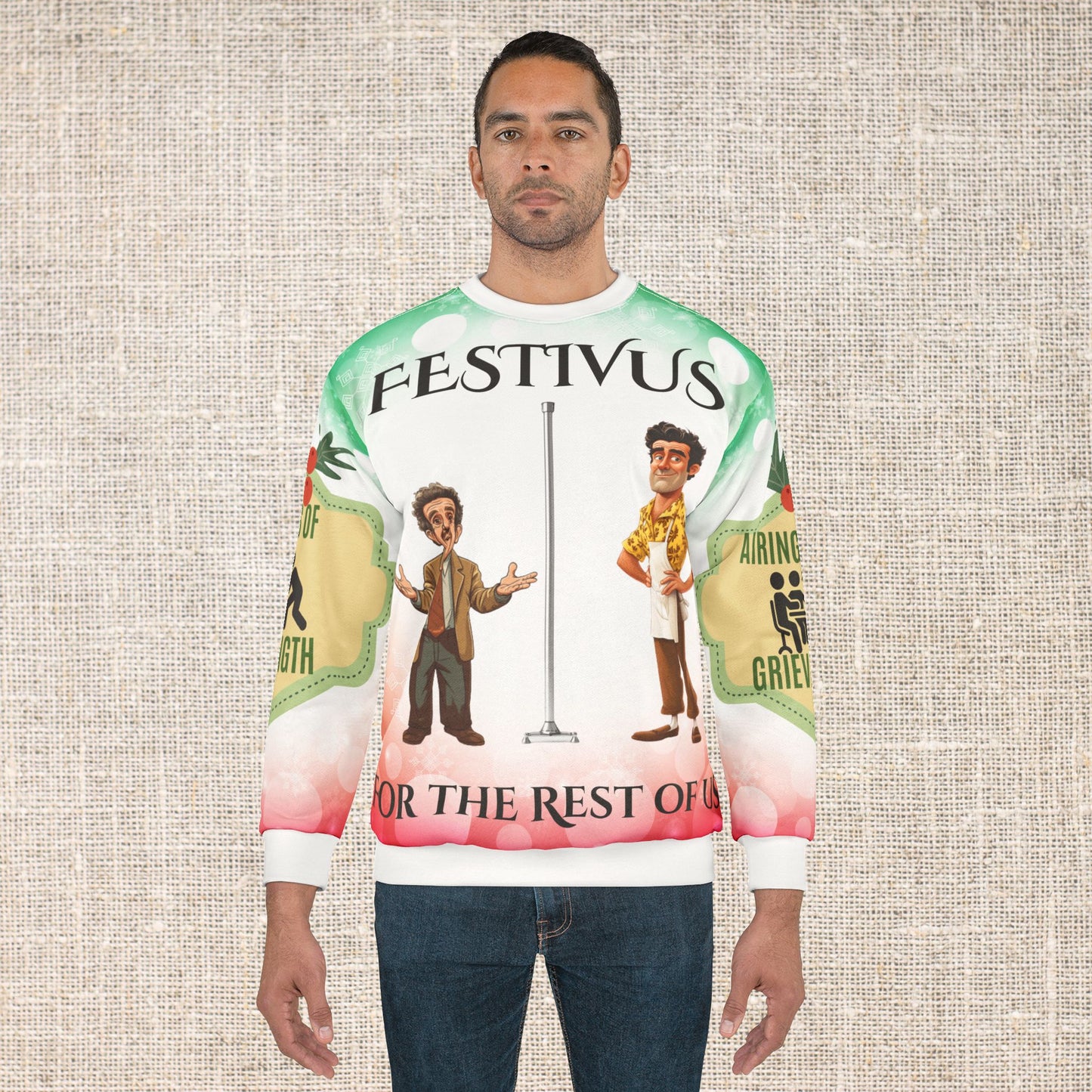 It's a Festivus Miracle! - All Over Print - Ugly Christmas Sweater