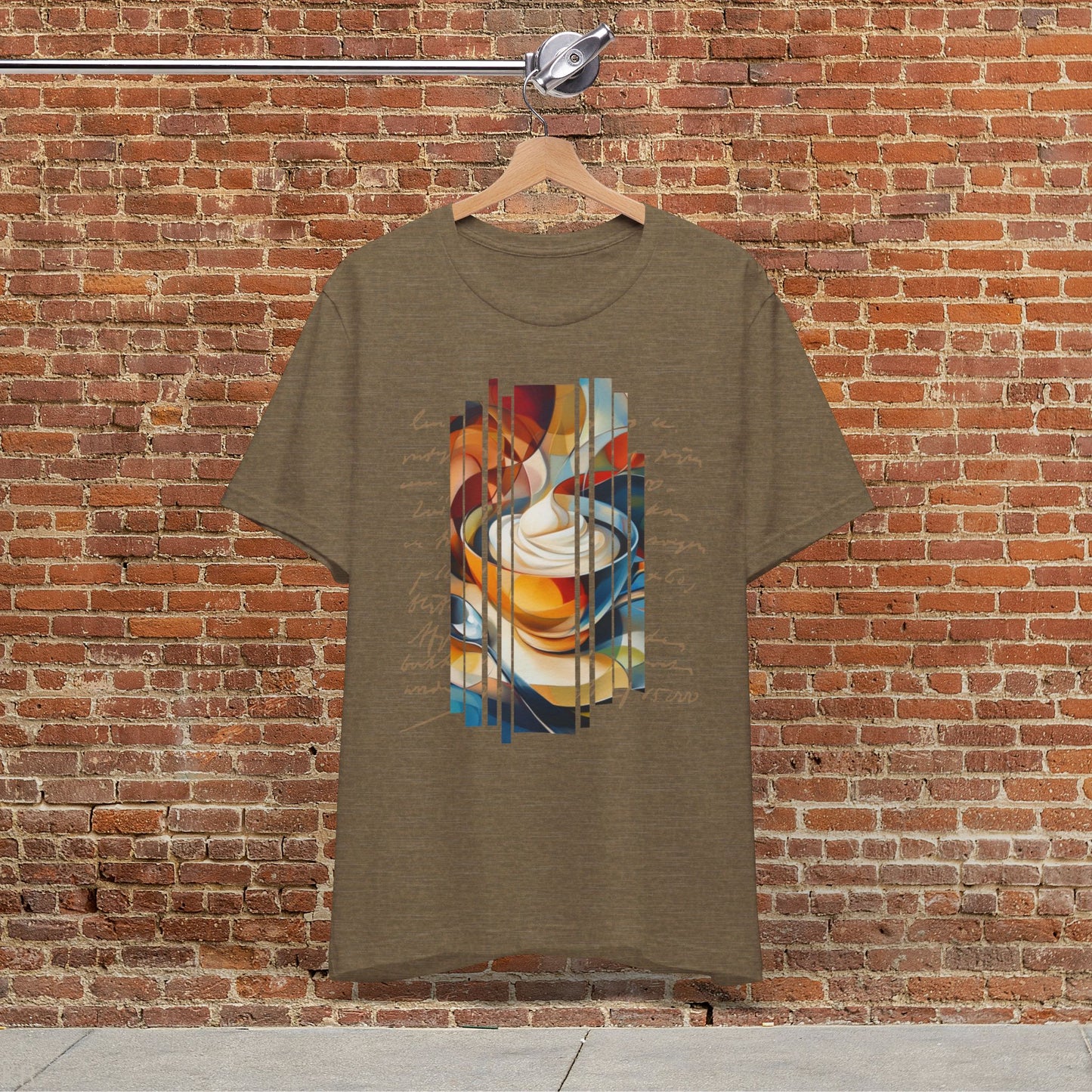 Abstract Fancy Coffee T-shirt