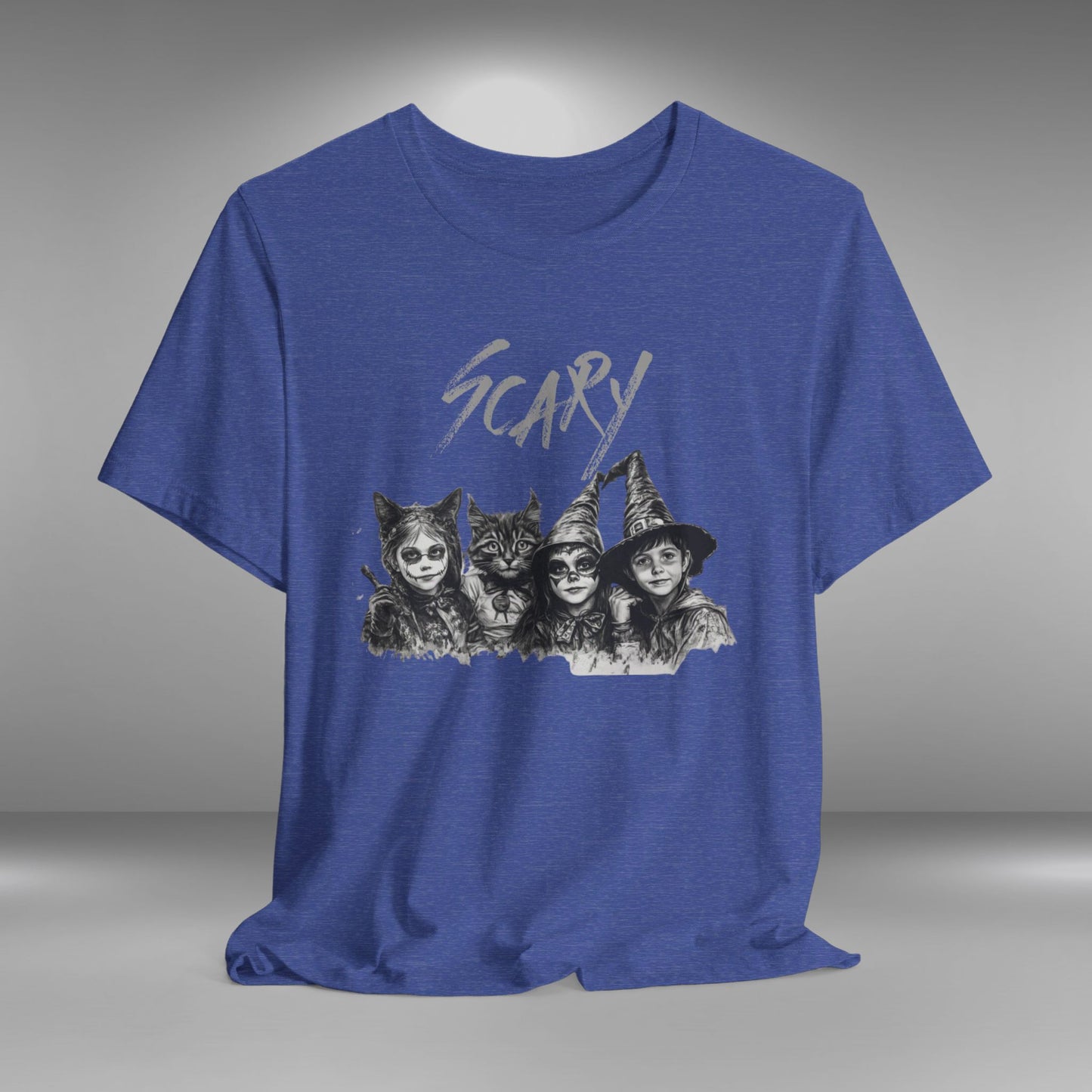 Vintage Trick or Treaters - Cat Lovers Halloween T-Shirt