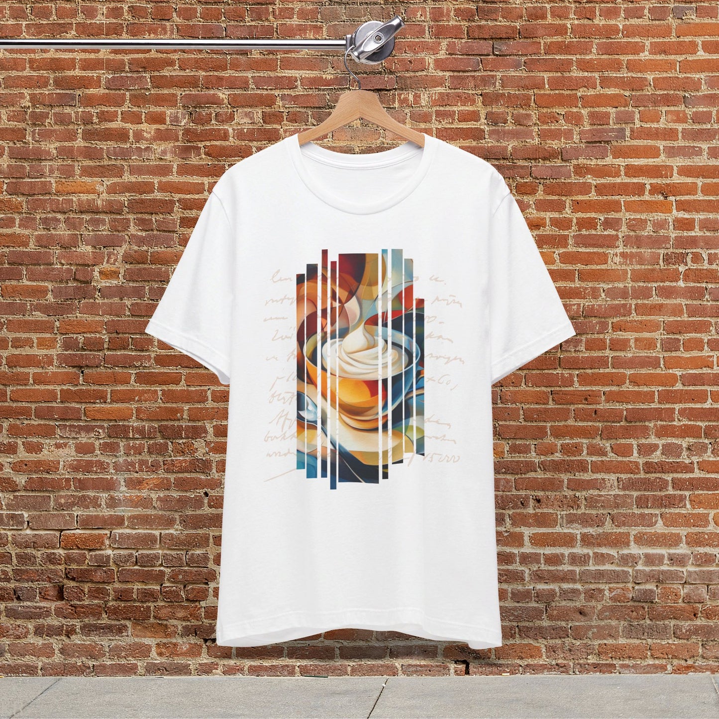 Abstract Fancy Coffee T-shirt