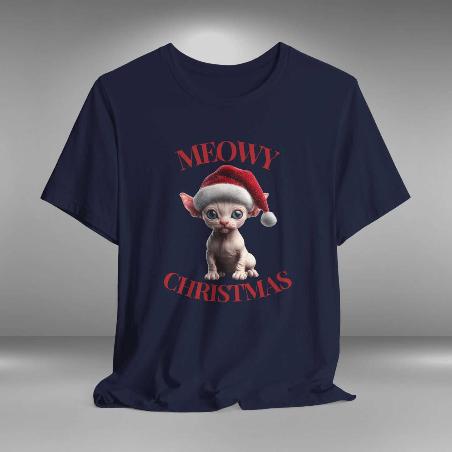 Meowy Christmas - Sphynx - Christmas T-shirt