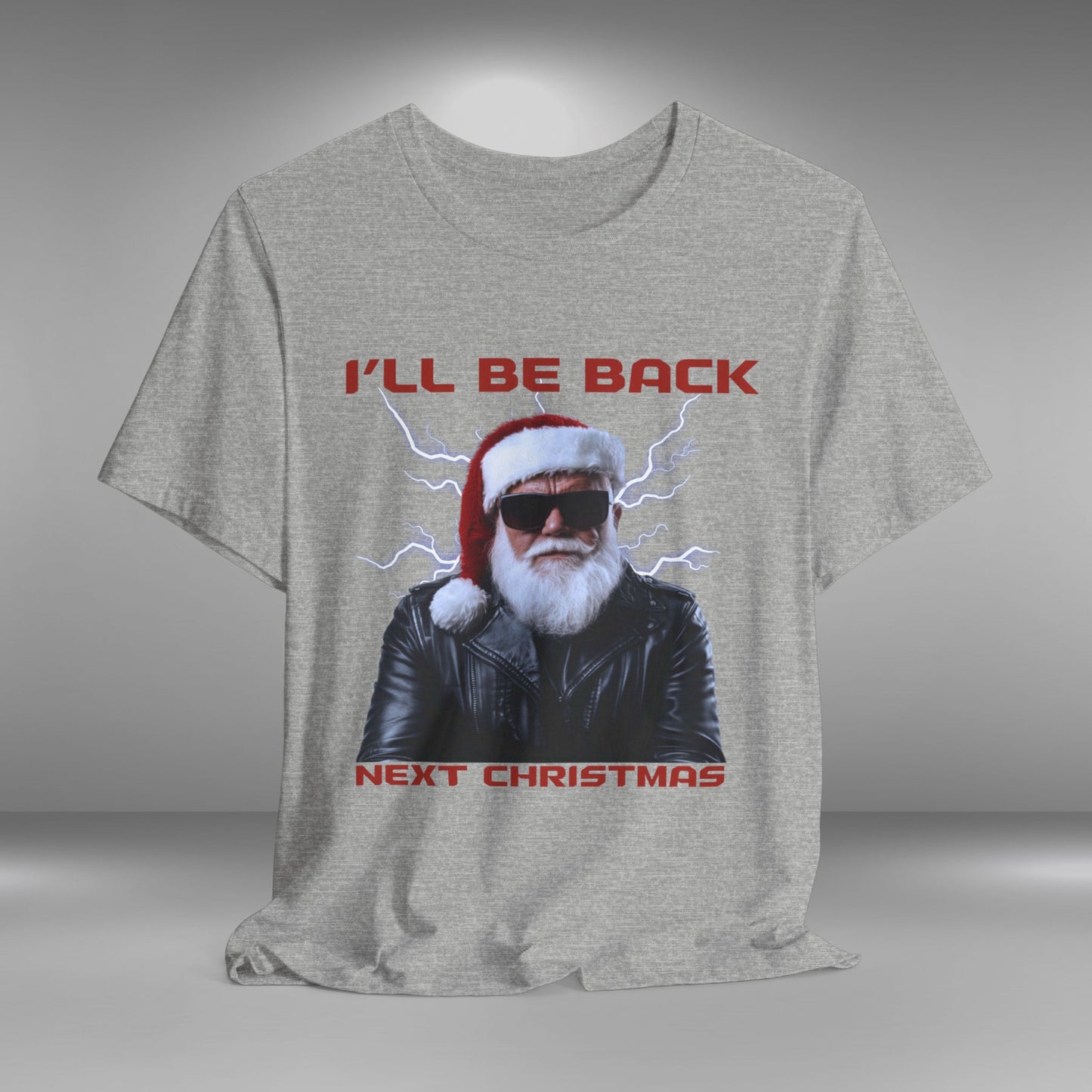 I'll be Back Santa - Christmas T-shirt