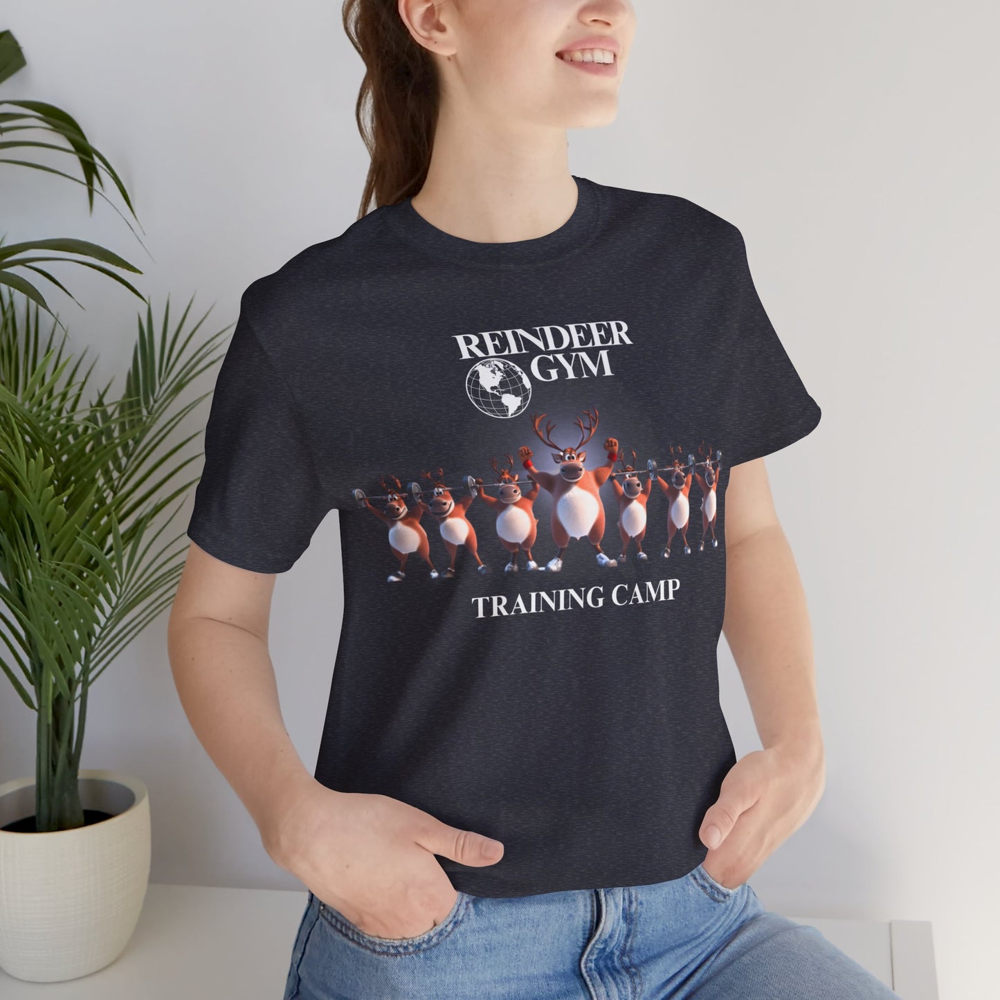 Reindeer Gym - Christmas T-shirt