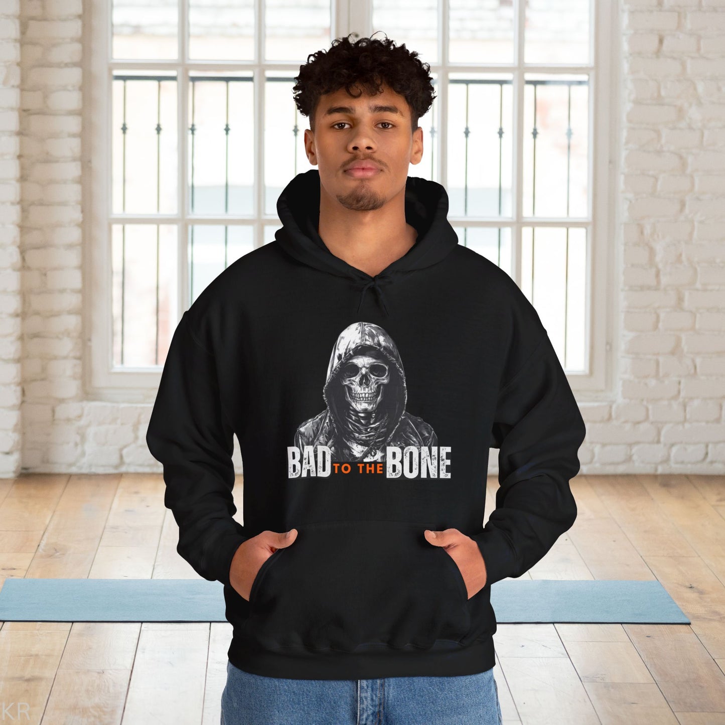 Bad to the Bone - Skeleton Rider Hoodie