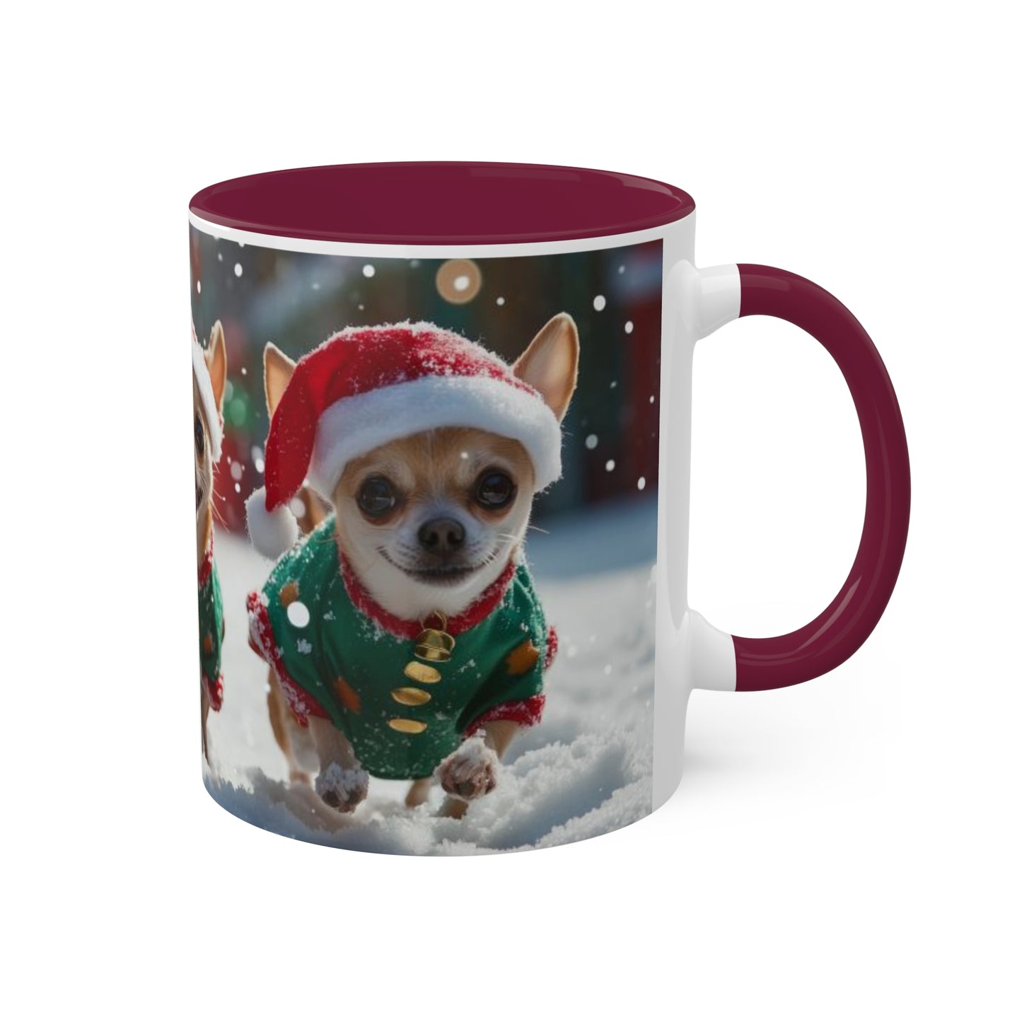 Christmas Chihuahua Elves Mug