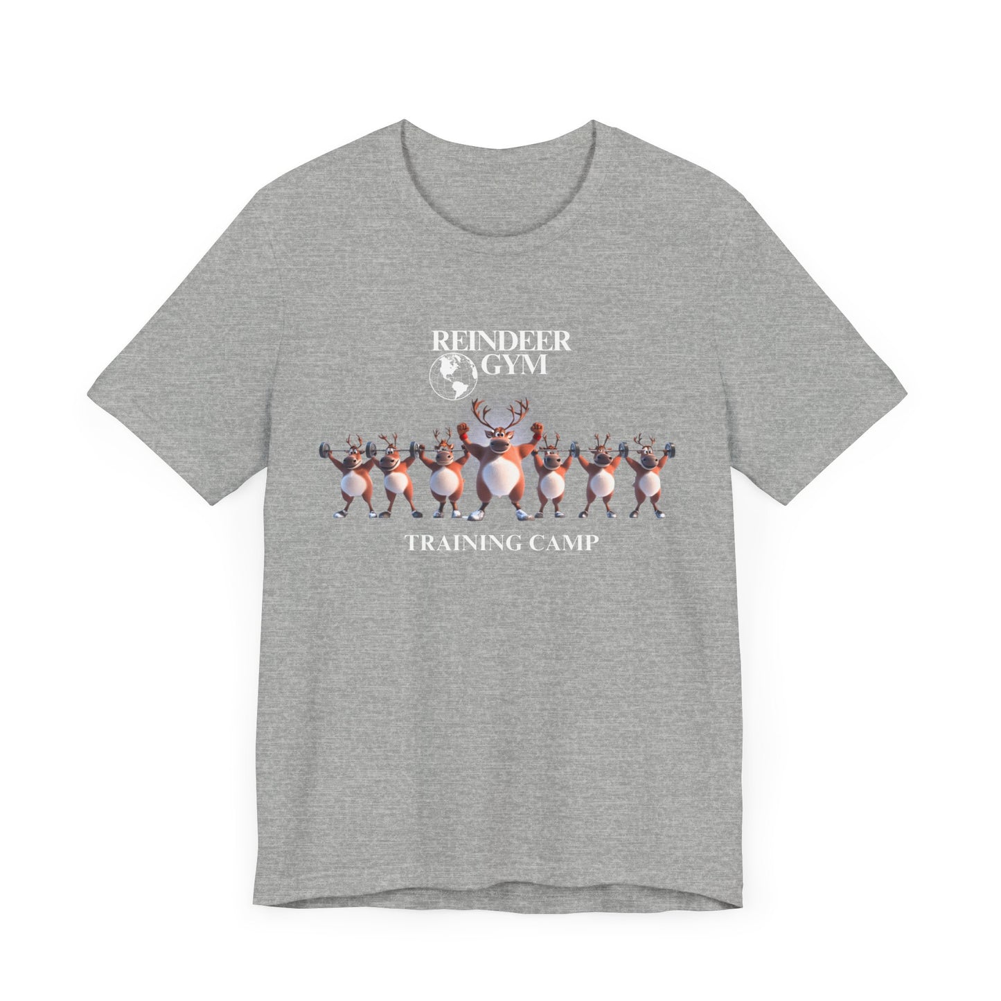 Reindeer Gym Training Camp - Christmas T-Shirt