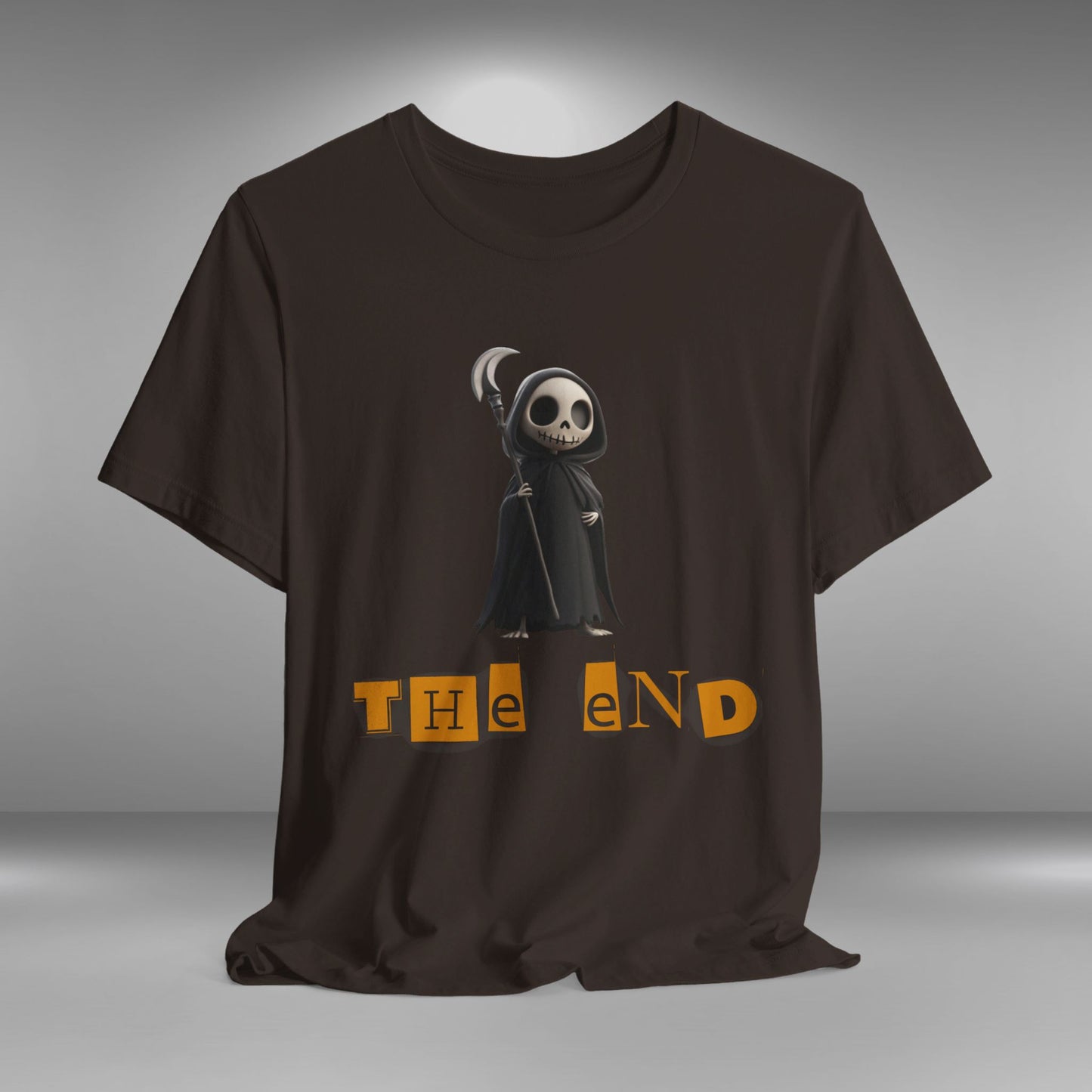 The End! Grim Reaper Halloween T-shirt