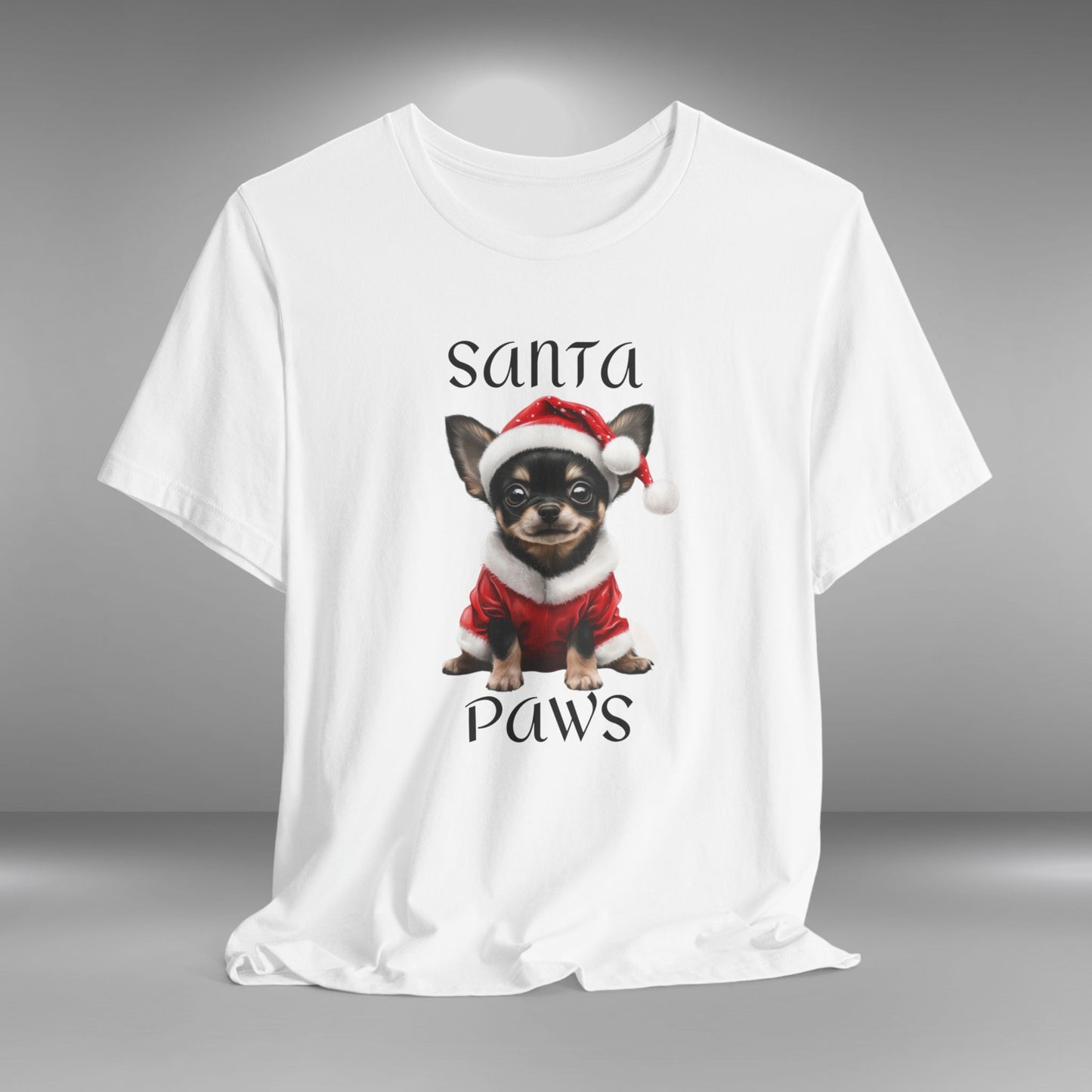 Santa Paws - Chihuahua - Christmas T-shirt