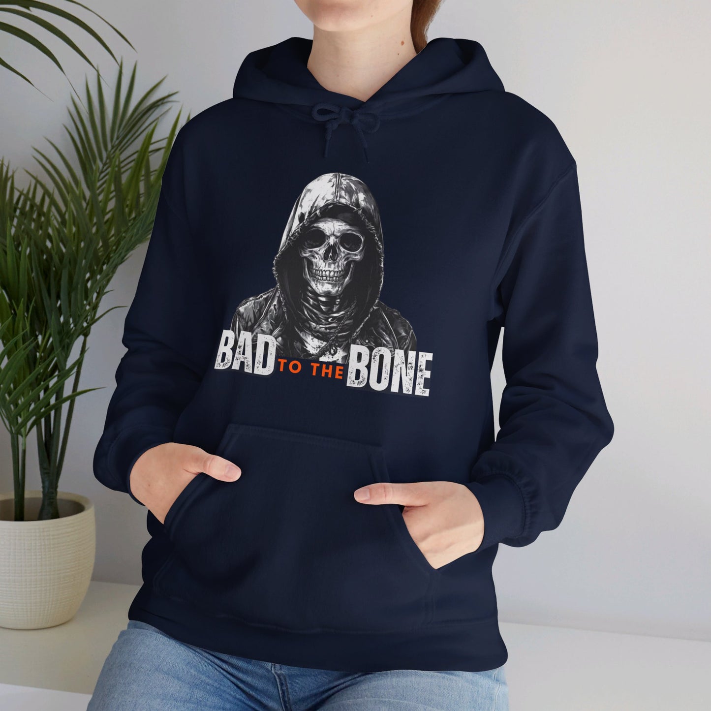 Bad to the Bone - Skeleton Rider Hoodie