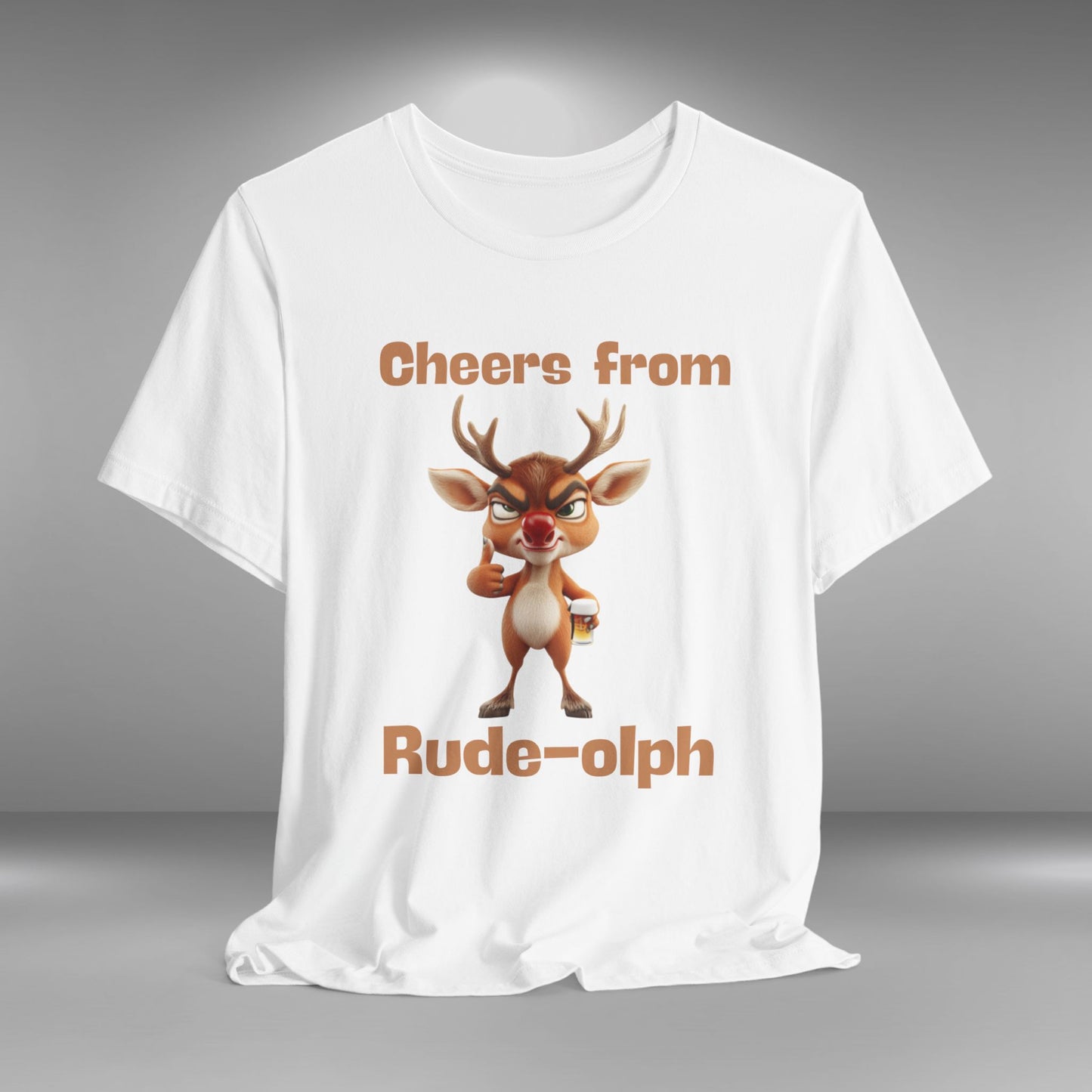 Rude-olph - Christmas T-shirt