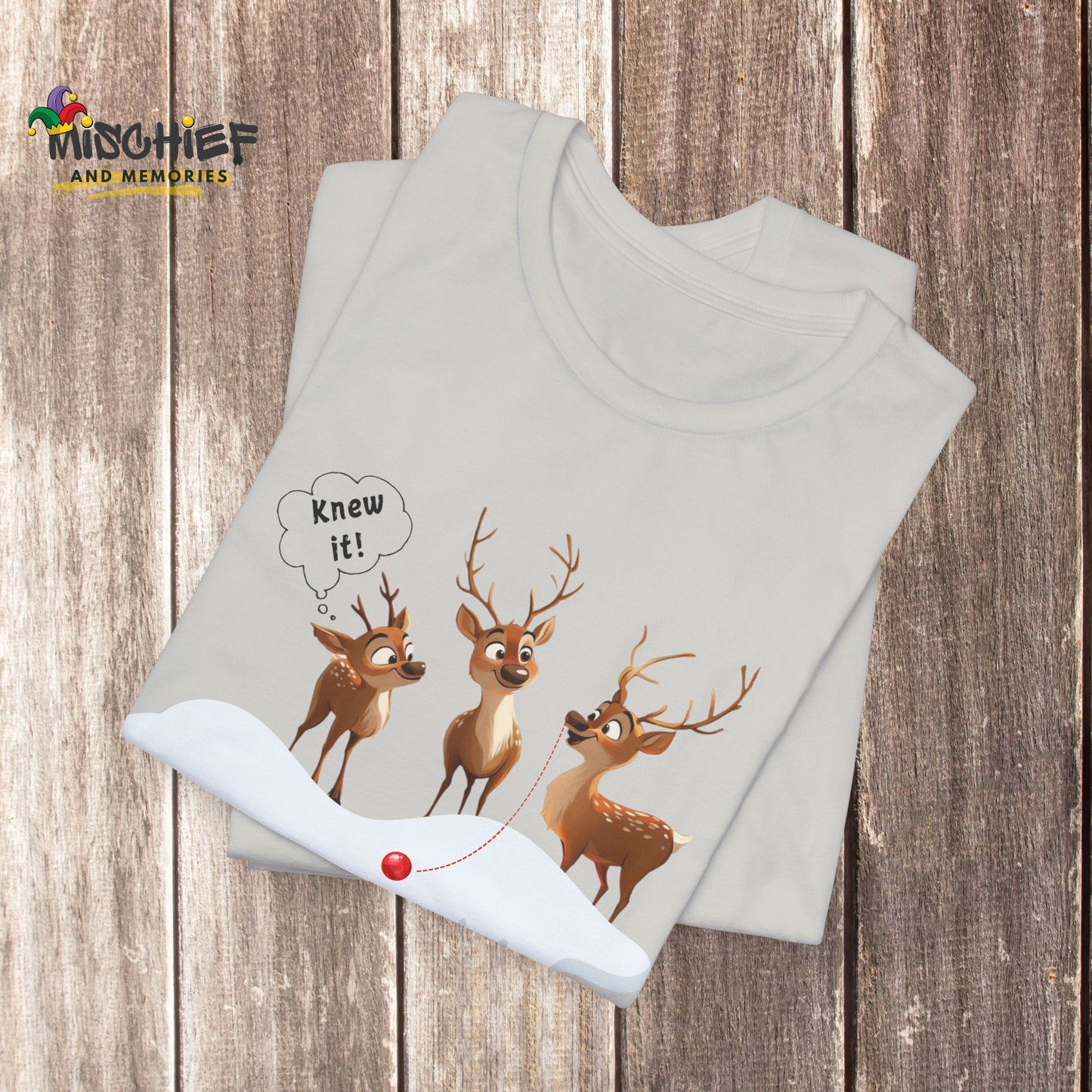 Rudolph Exposed - Christmas T-shirt