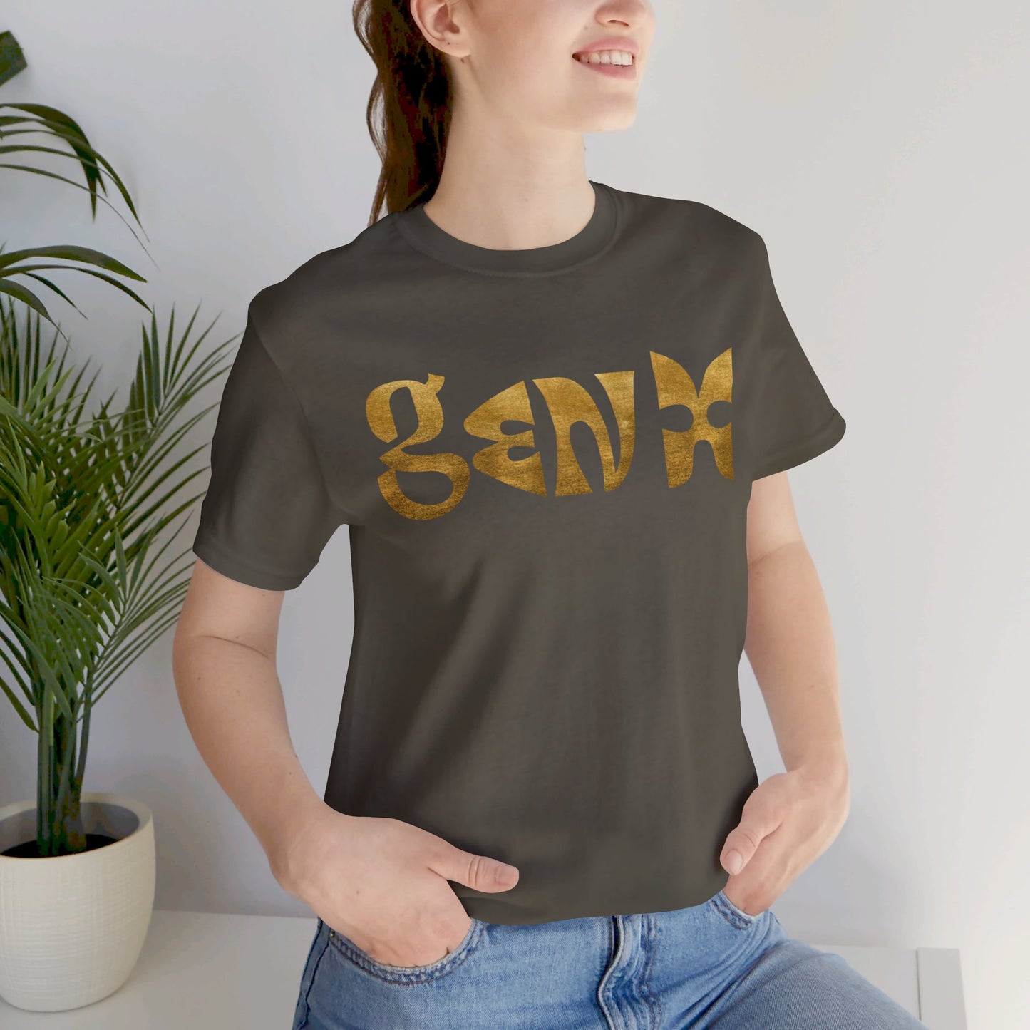 Gen X - Groovy Gold Design T-shirt