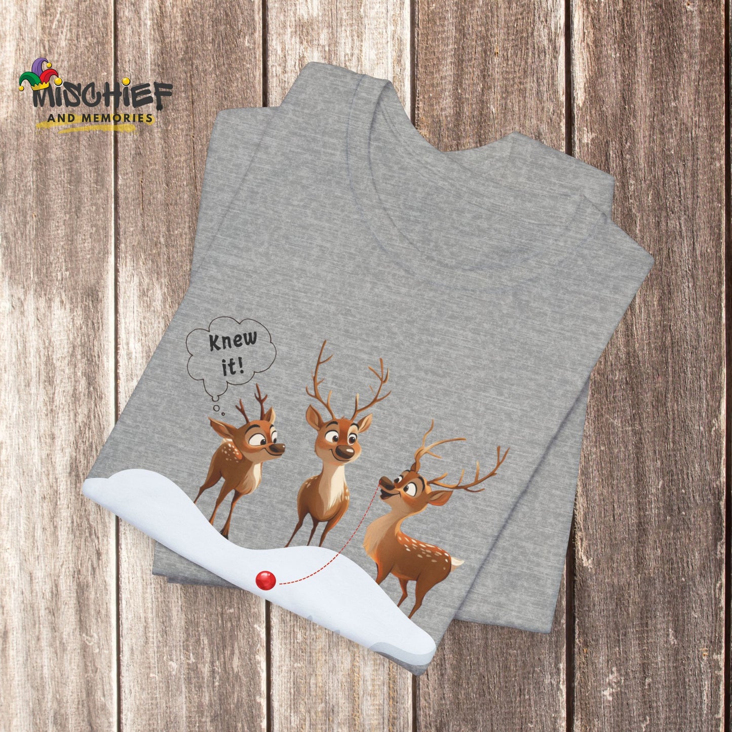 Rudolph Exposed - Christmas T-shirt