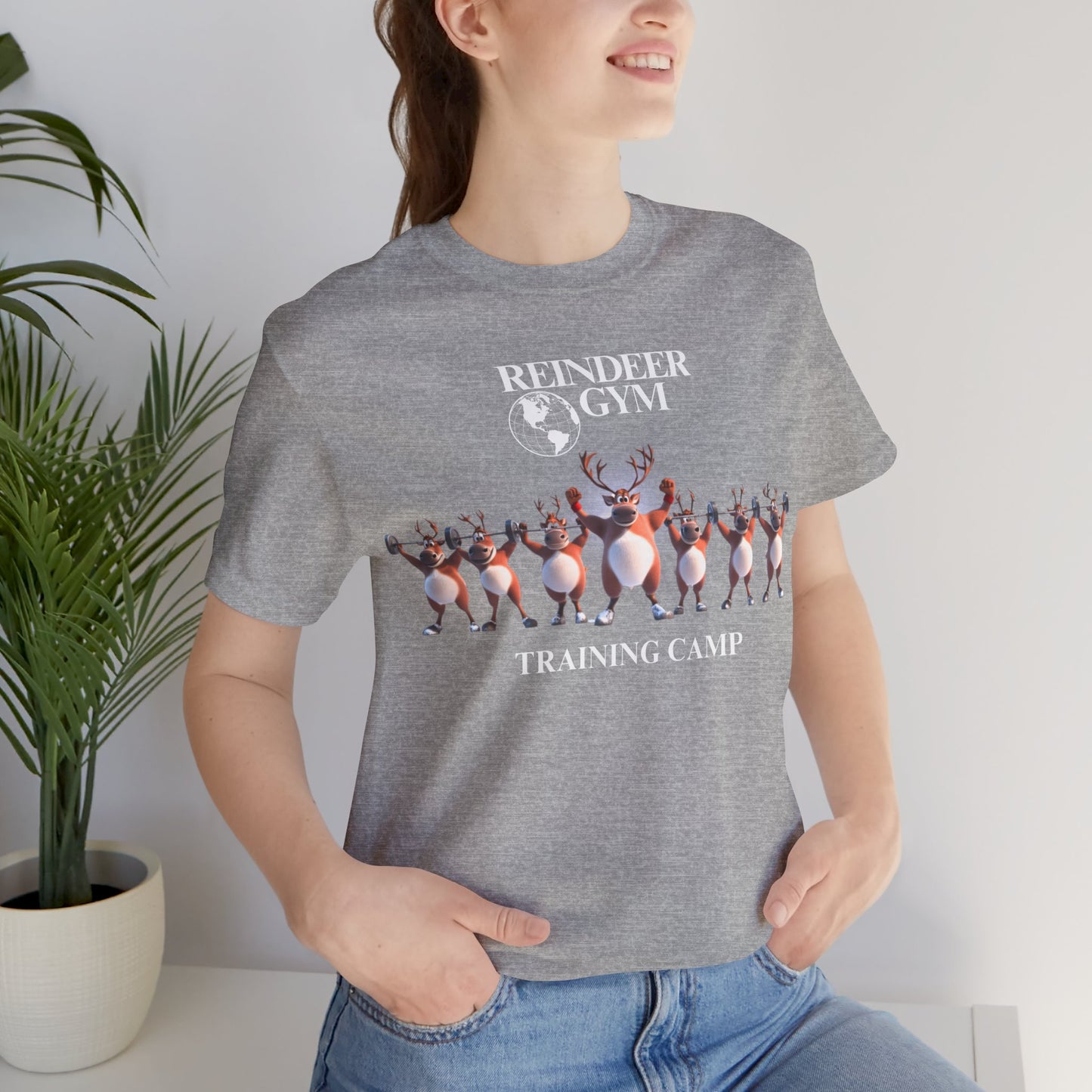 Reindeer Gym - Christmas T-shirt