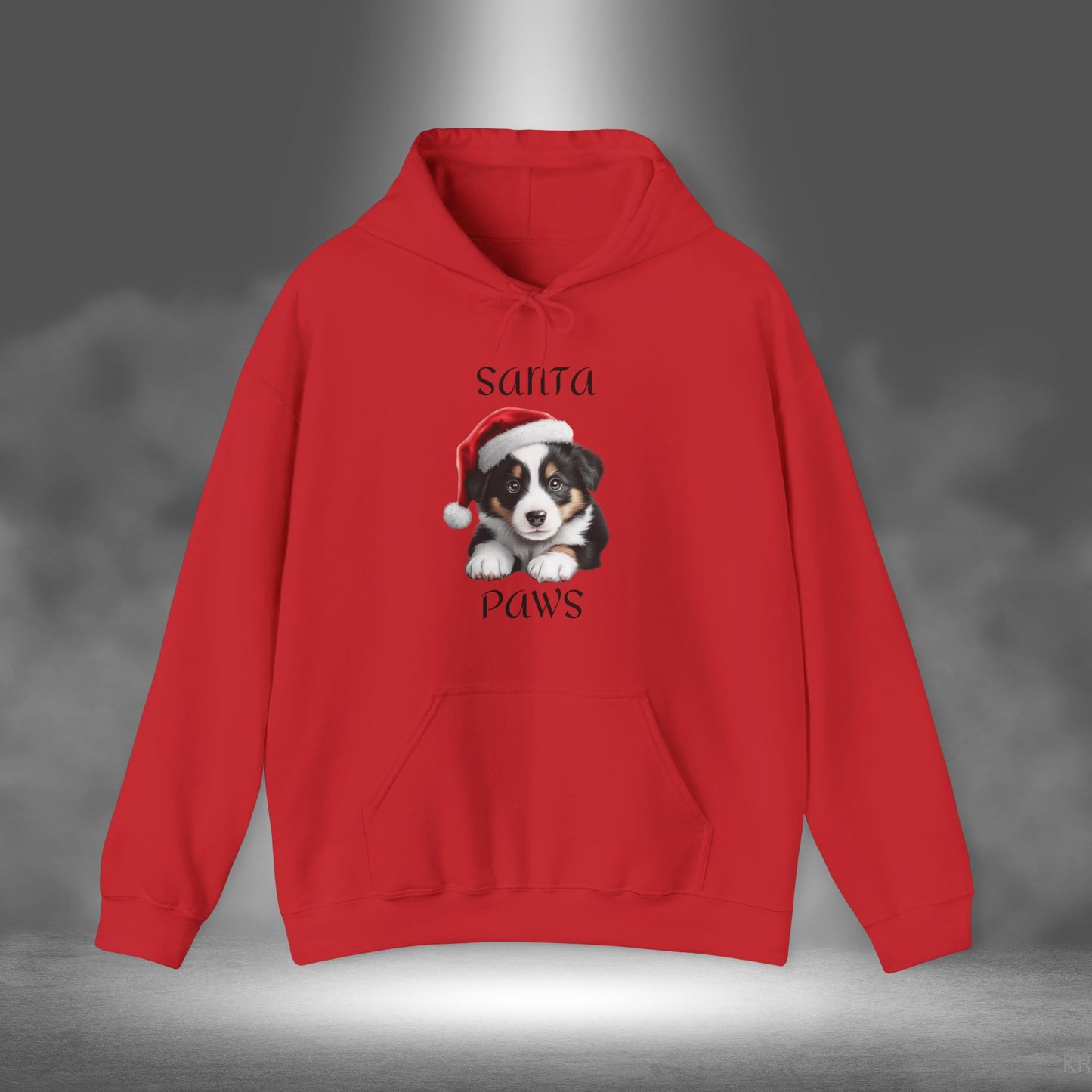 Santa Paws - Collie - Christmas Hoodie