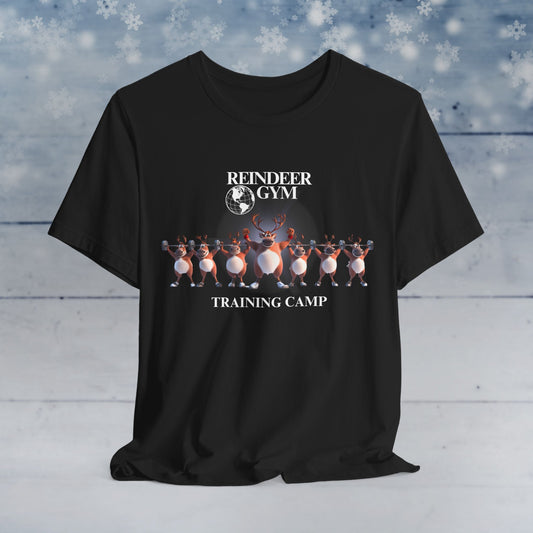 Reindeer Gym Training Camp - Christmas T-Shirt