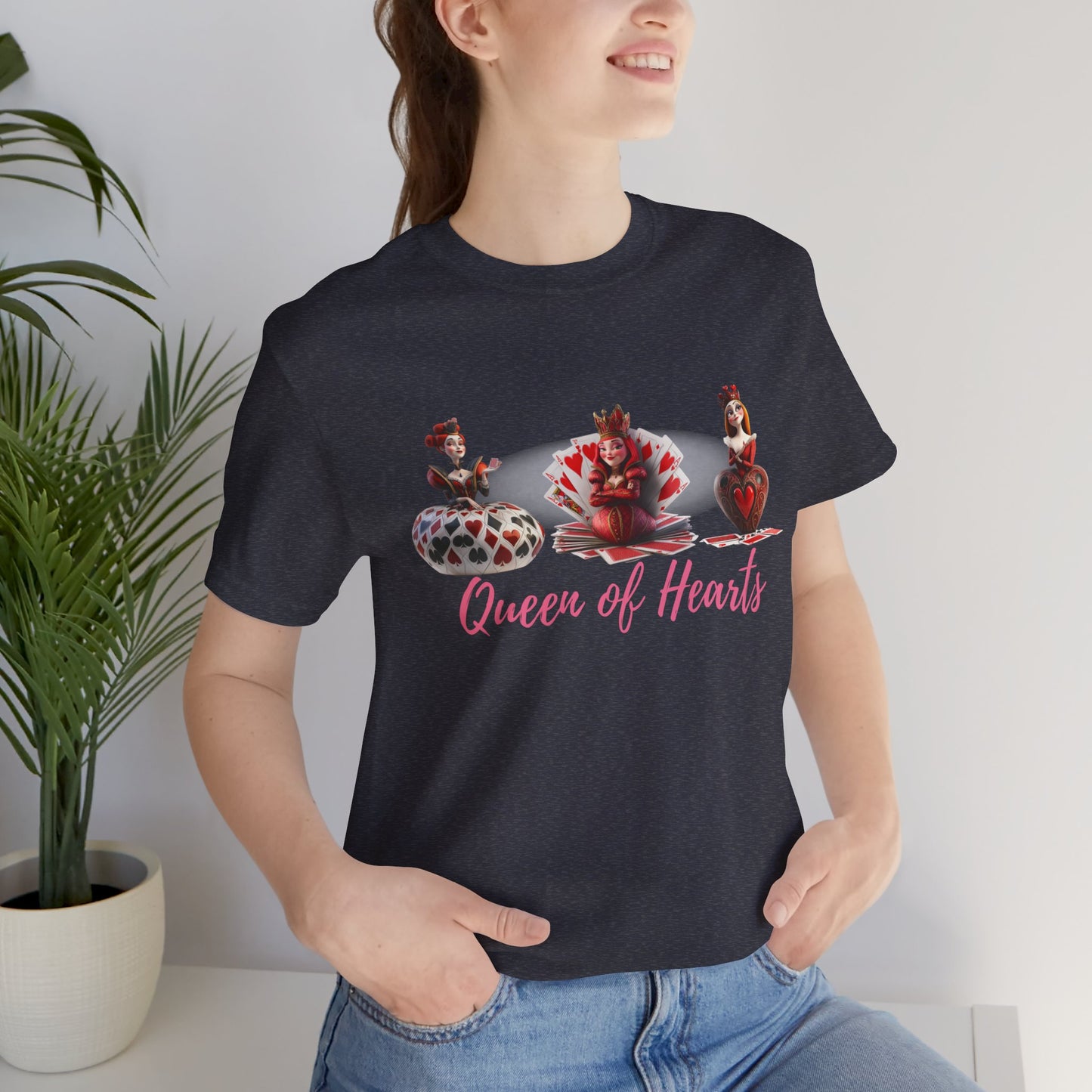 Three Queens of Hearts Valentine's T-Shirt