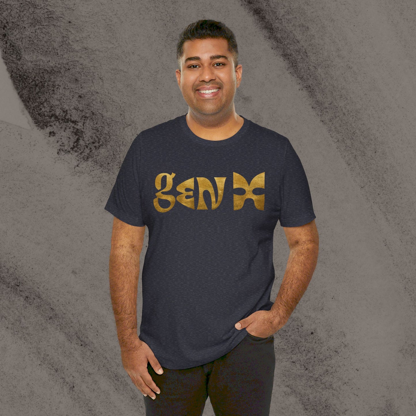 Gen X - Groovy Gold Design T-shirt