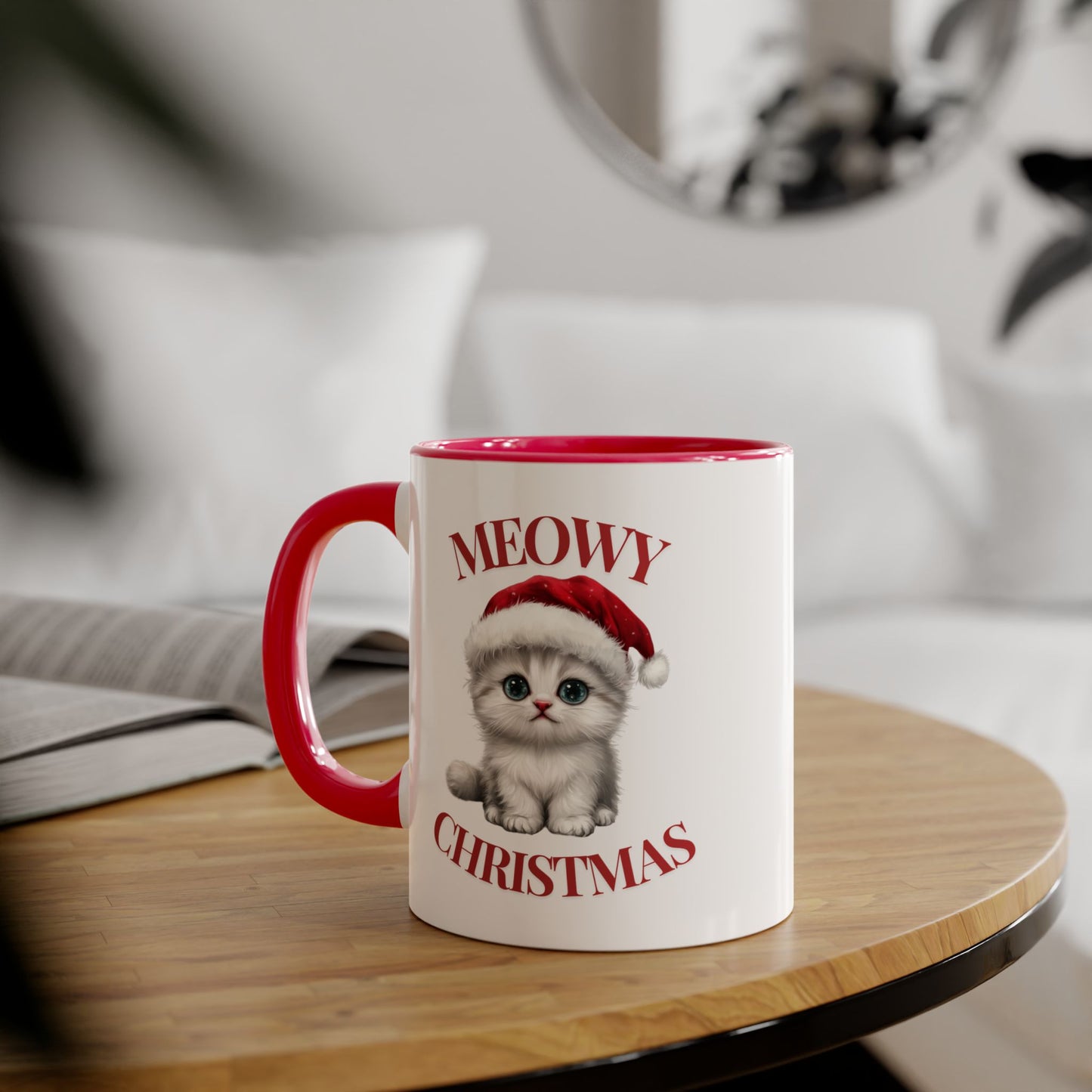 Christmas Cat Mugs - Meowy Christmas Persian