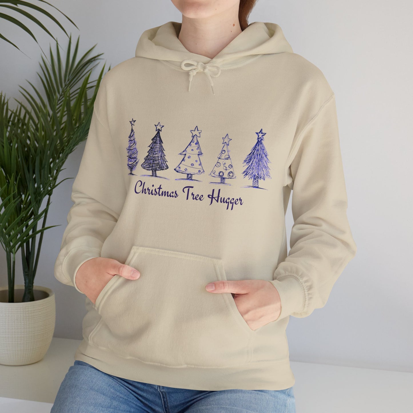 Christmas Tree Hugger - Christmas Hoodie