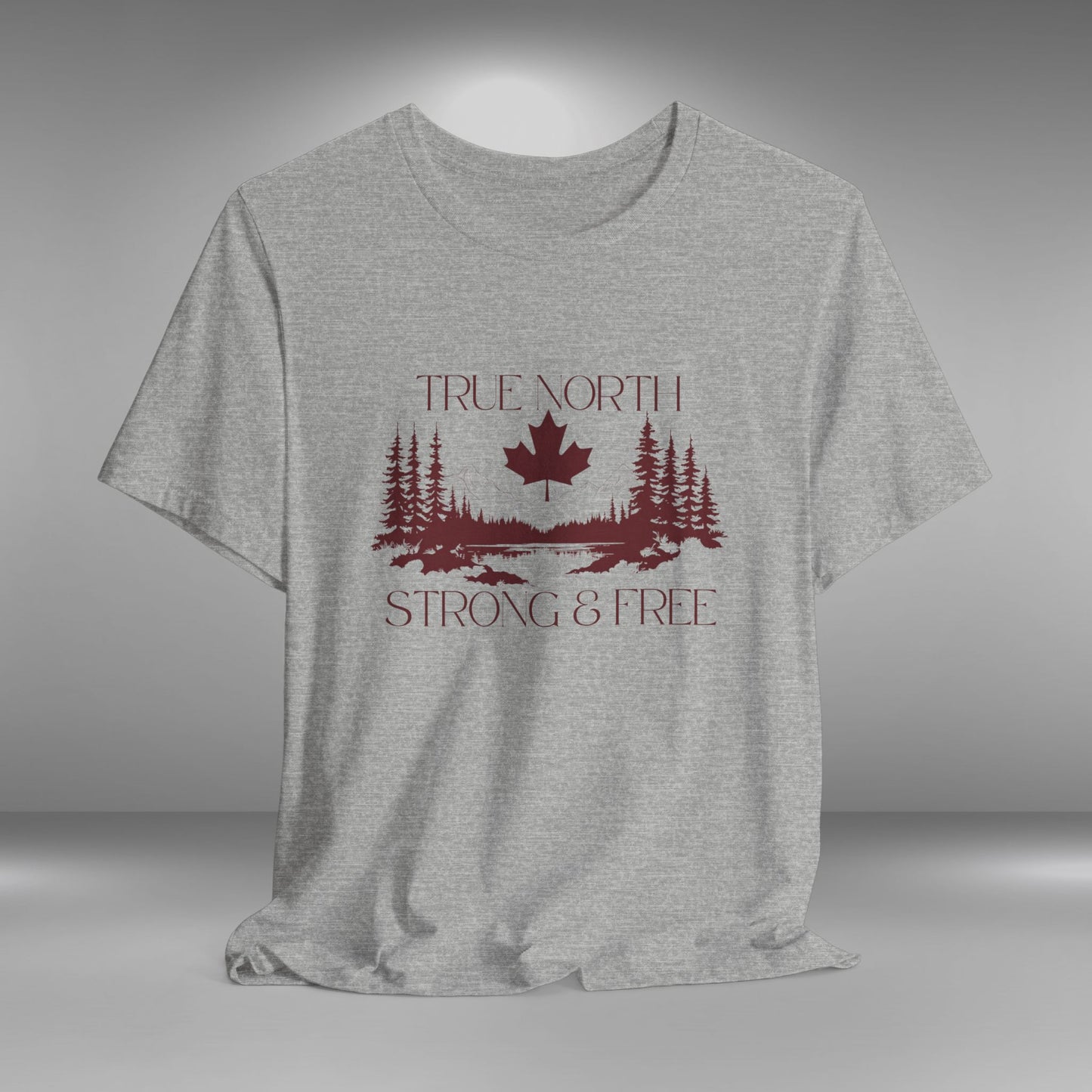 True North Strong and Free - Canadian Eh T-Shirt