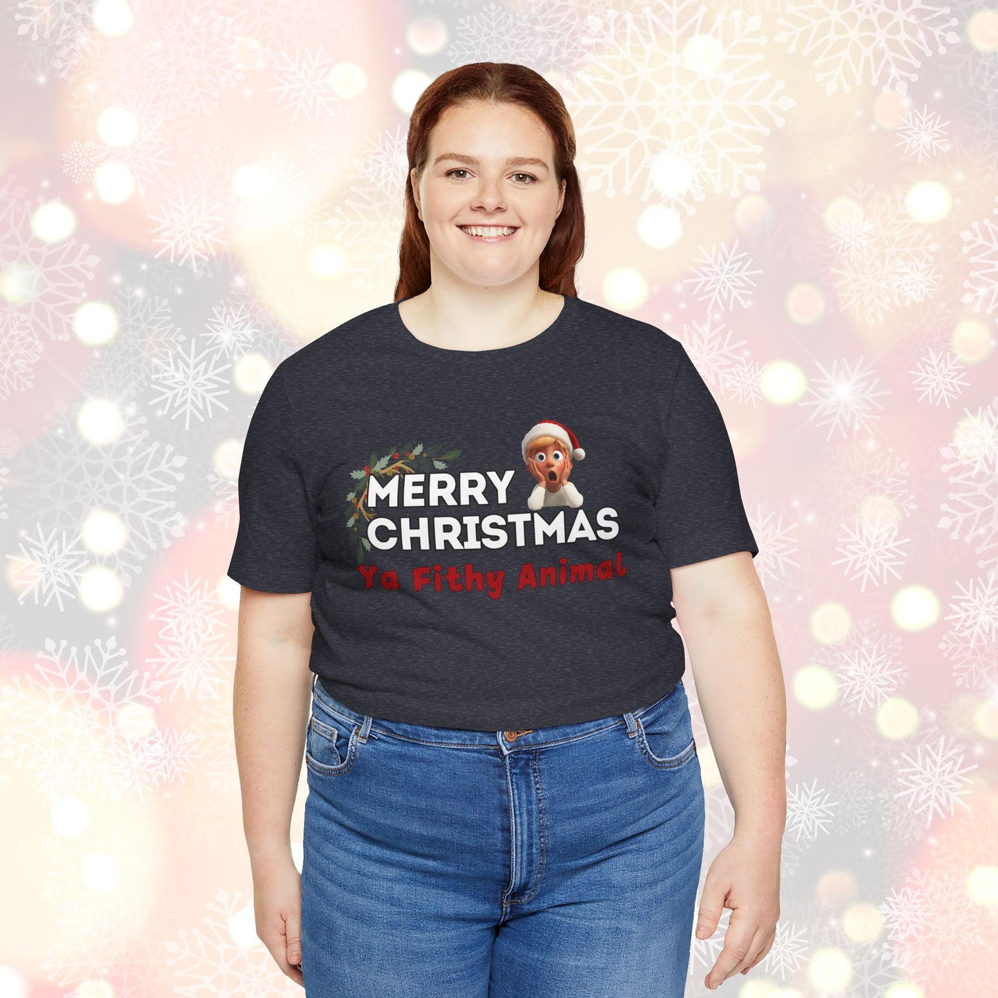 Merry Christmas, Ya Filthy Animal - T-Shirt