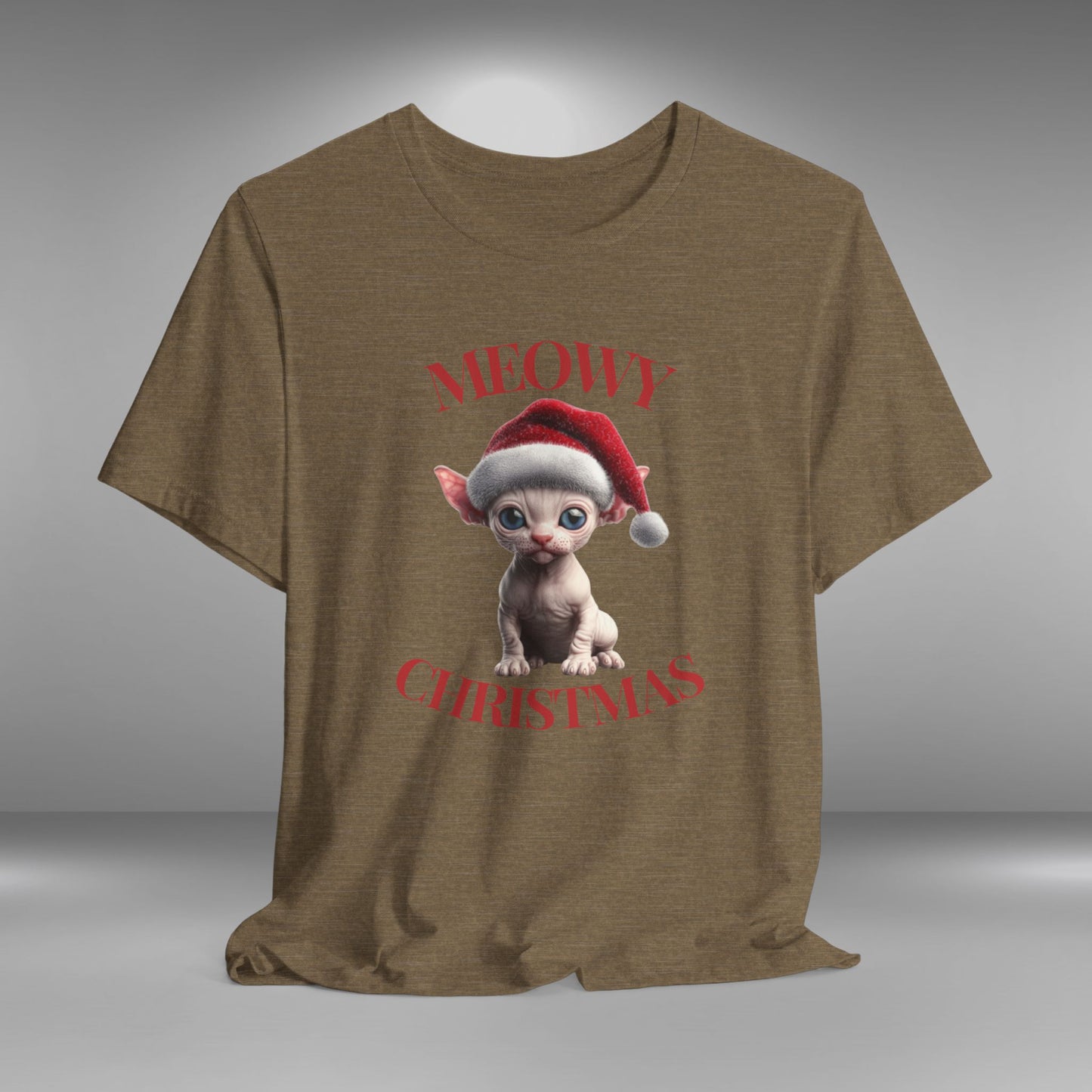 Meowy Christmas - Sphynx - Christmas T-shirt