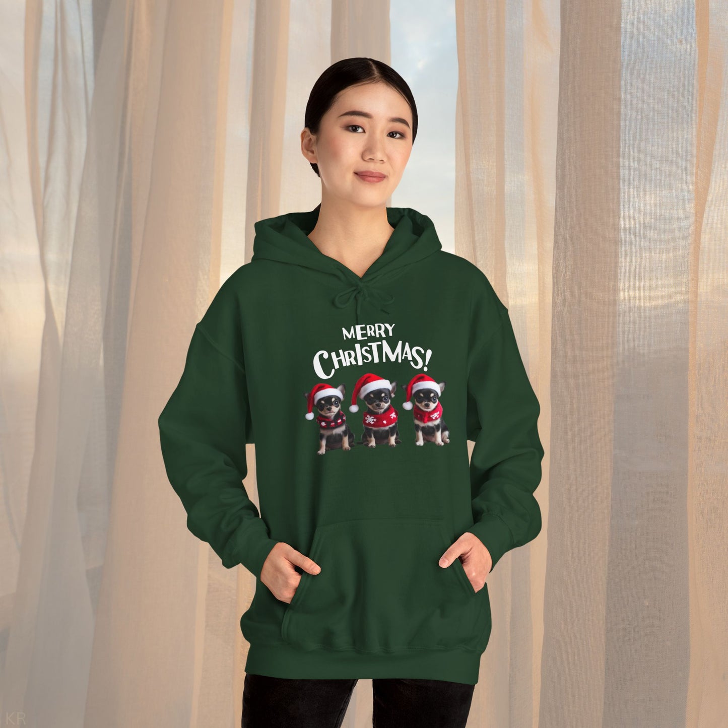 Christmas Three Merry Chihuahua's Hoodie