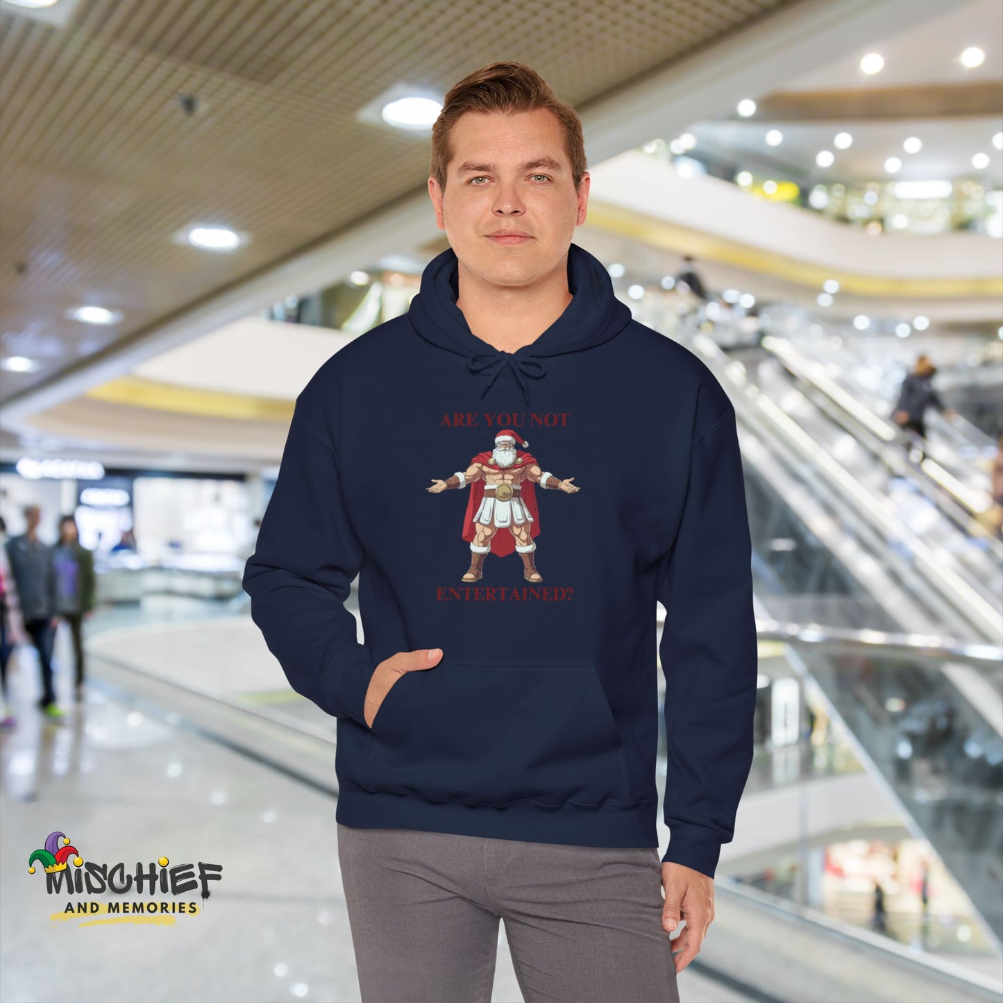 Are You Not Entertained? - Christmas Hoodie