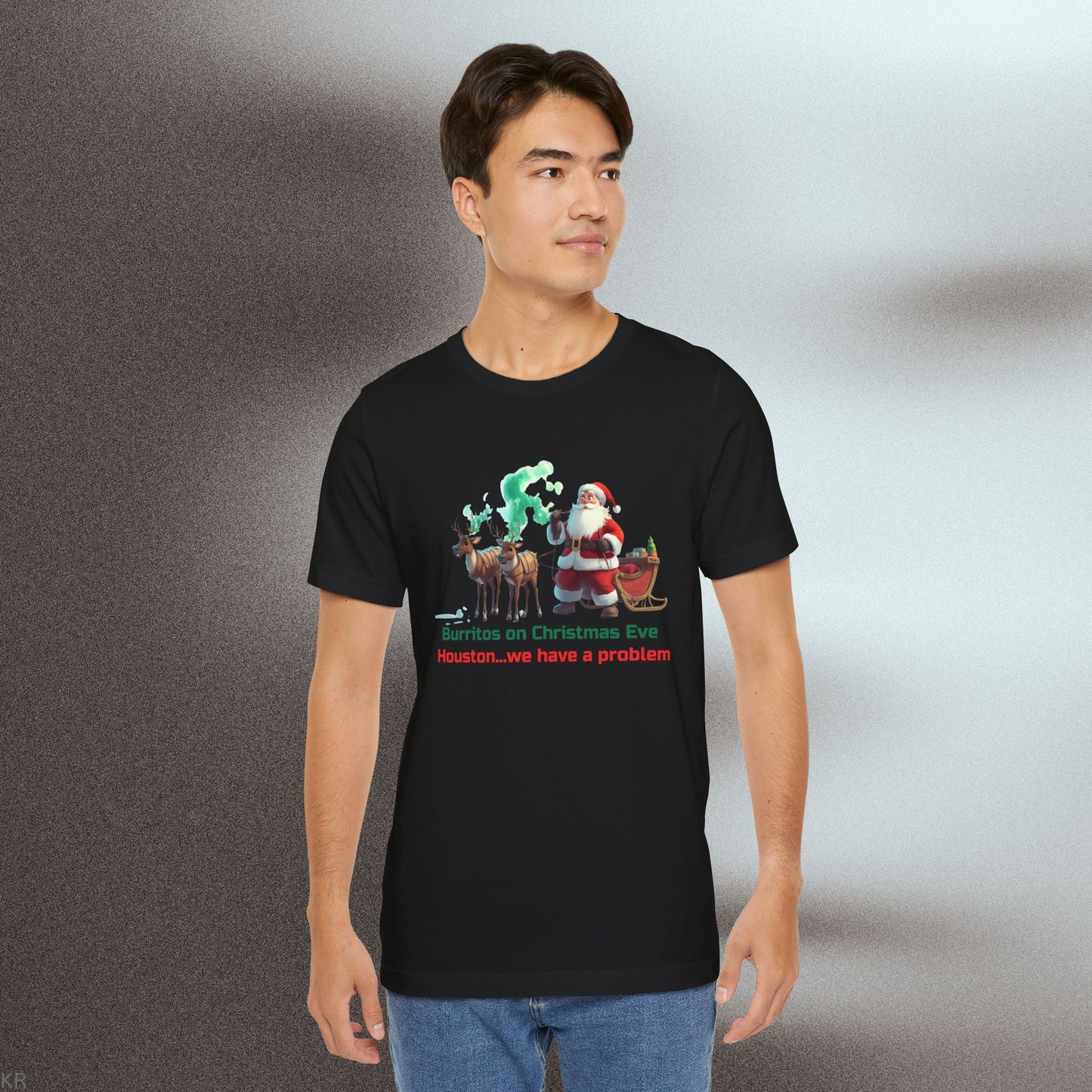 Houston, We Have a Problem - Christmas T-shirt