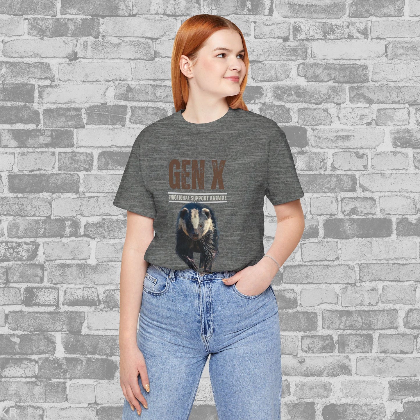 Gen X - Emotional Support Animal T-shirt