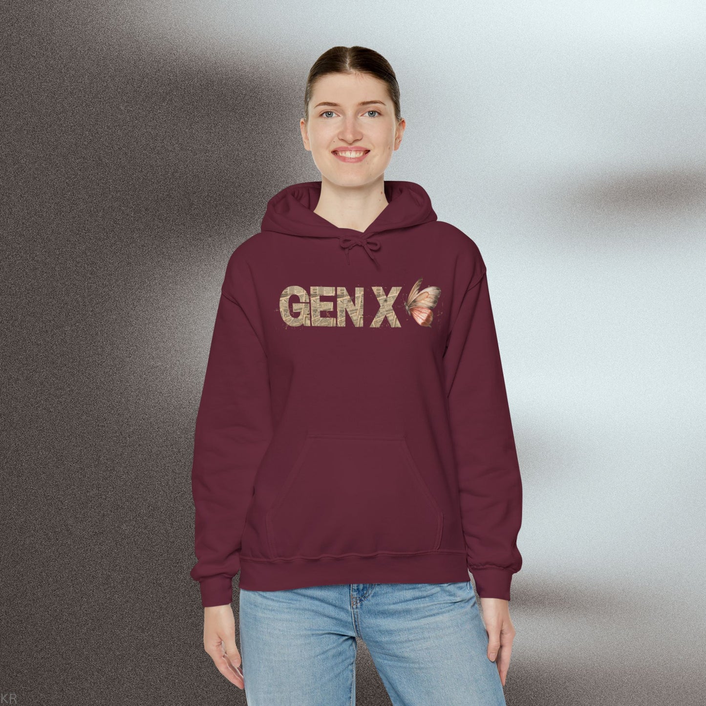 Gen X - Vintage Butterfly Hoodie