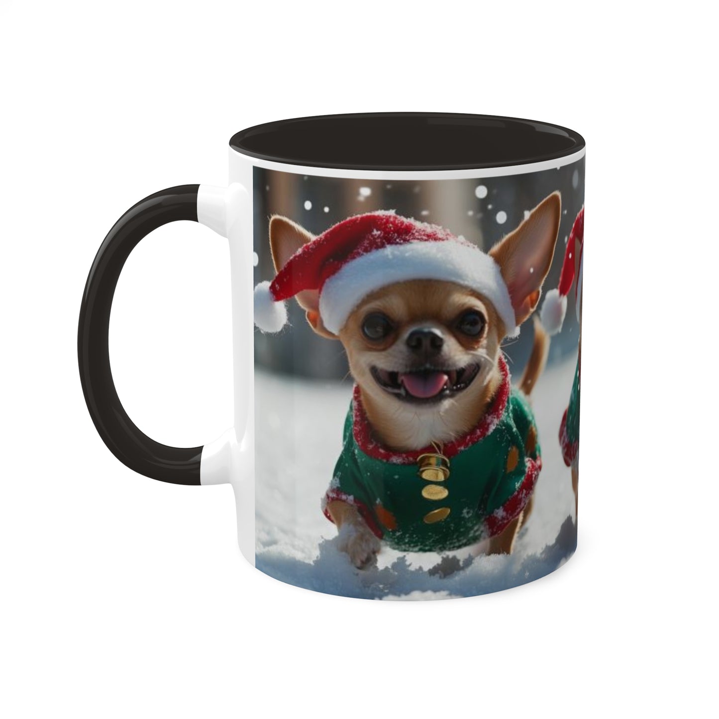 Christmas Chihuahua Elves Mug