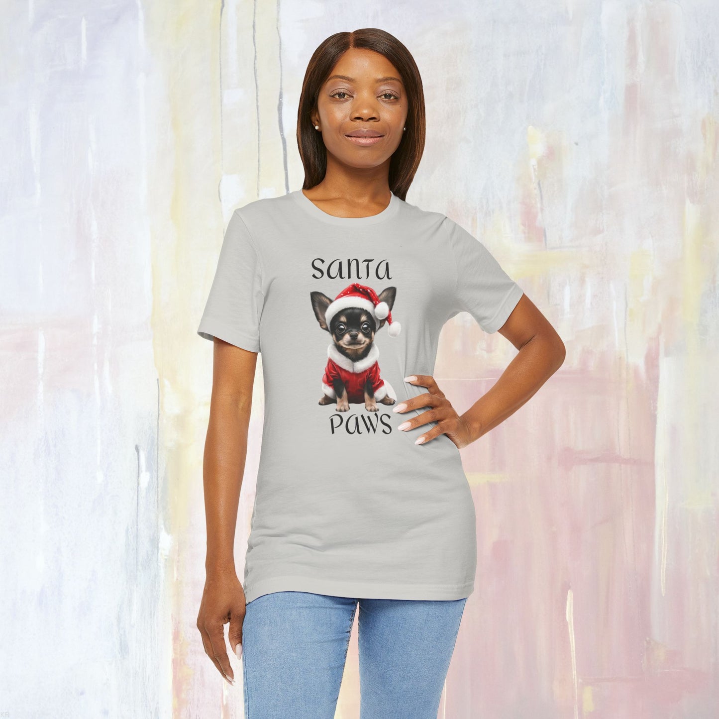 Santa Paws - Chihuahua - Christmas T-shirt