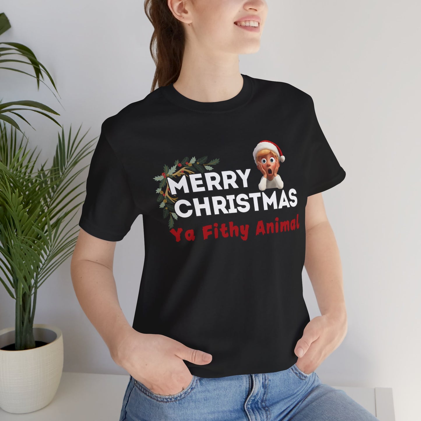 Merry Christmas, Ya Filthy Animal - T-Shirt