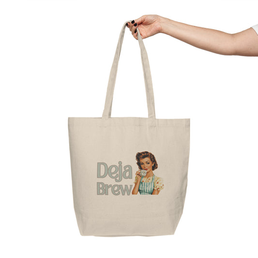 Deja Brew Bag! Heading out for Coffee? Don't forget your Tote Bag!