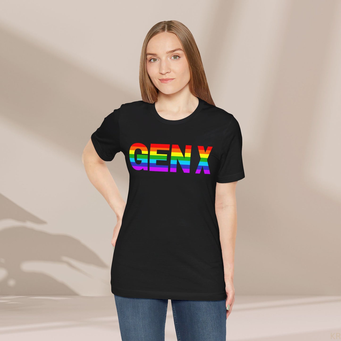 Gen X - Rainbow Design T-shirt