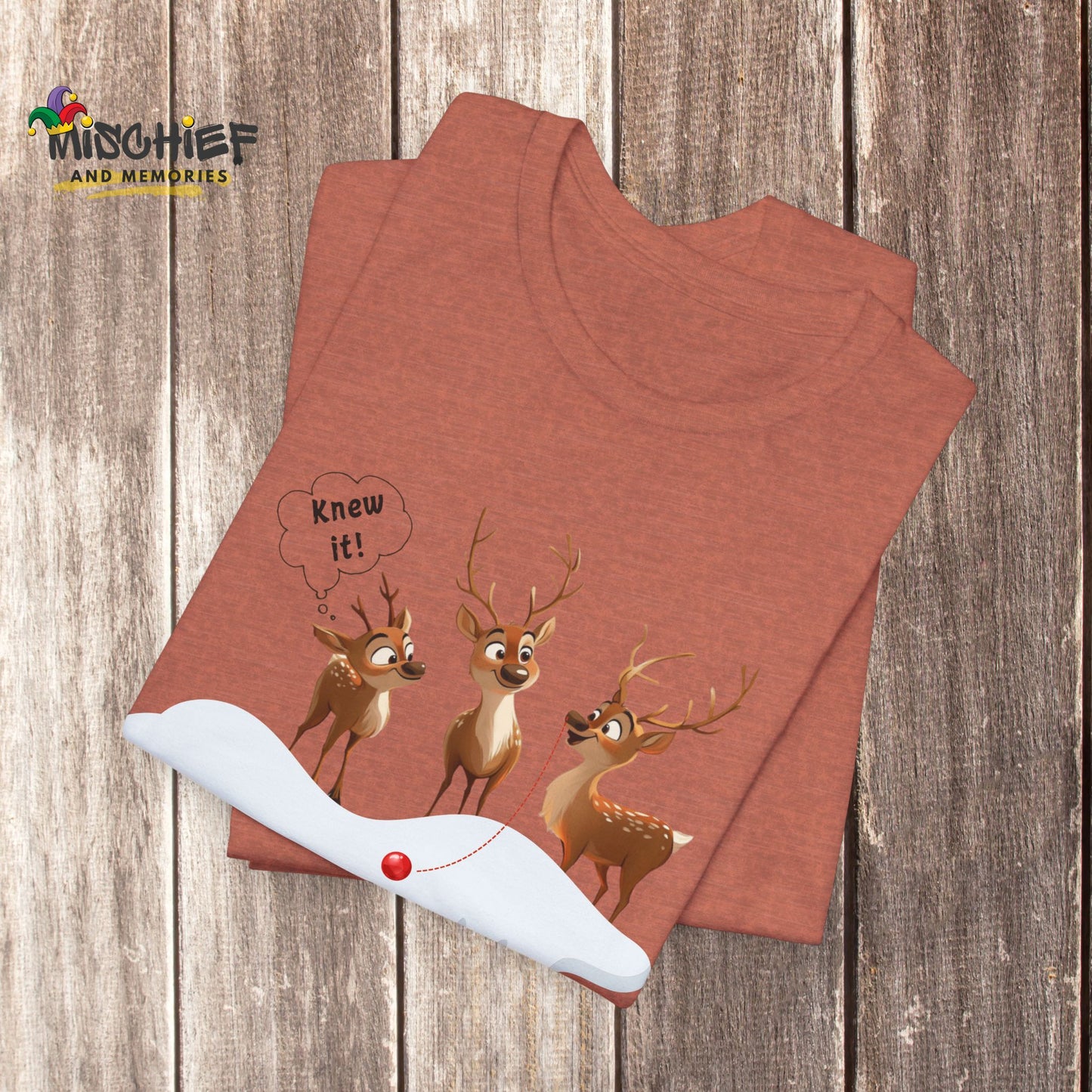 Rudolph Exposed - Christmas T-shirt