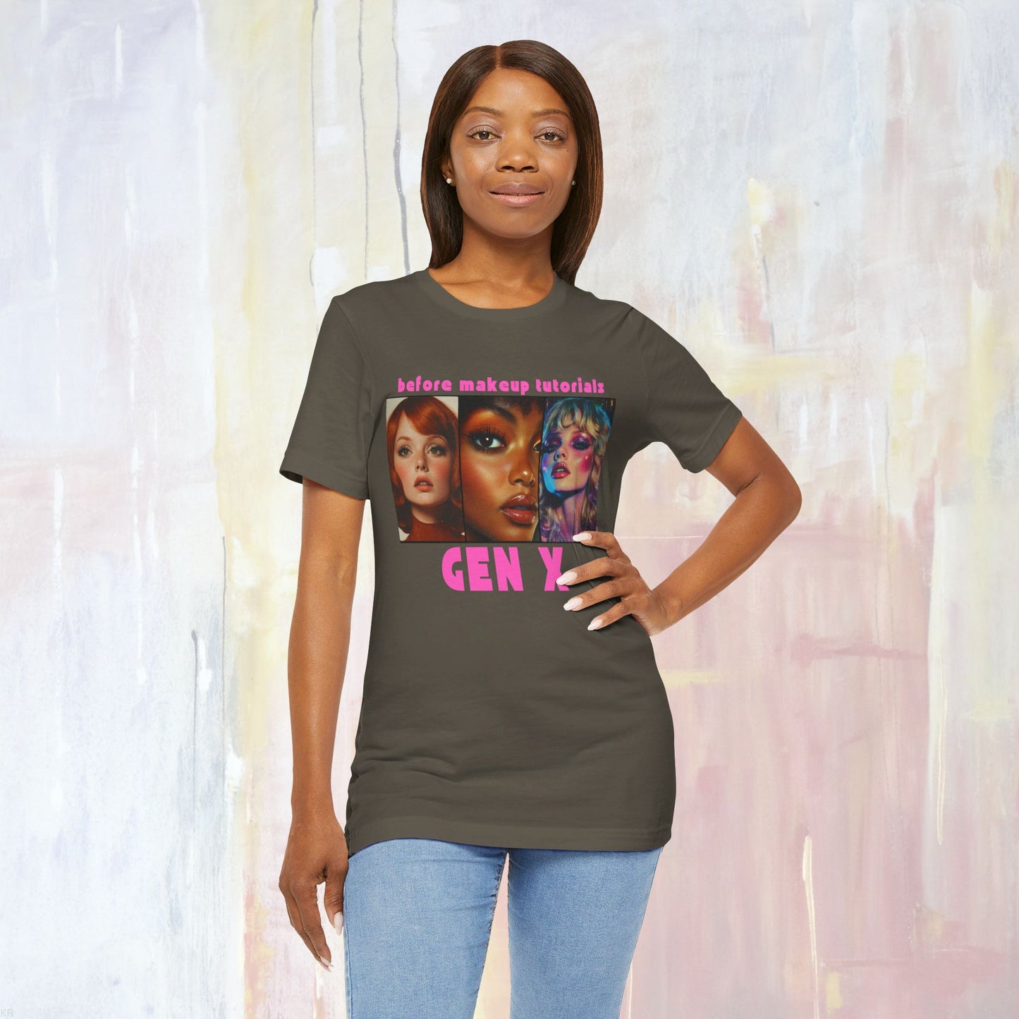 Gen X - Before Make-up Tutorials T-shirt