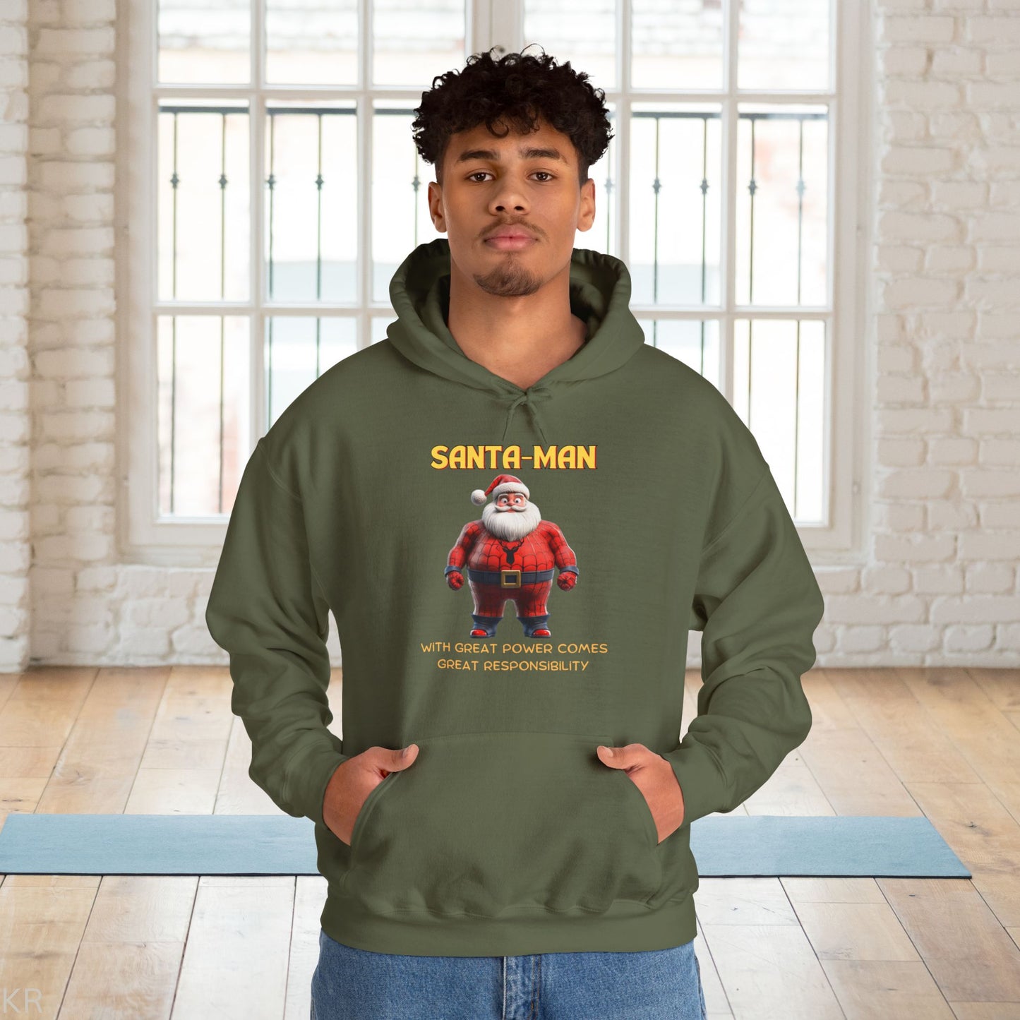 Santa-Man - Christmas Hoodie