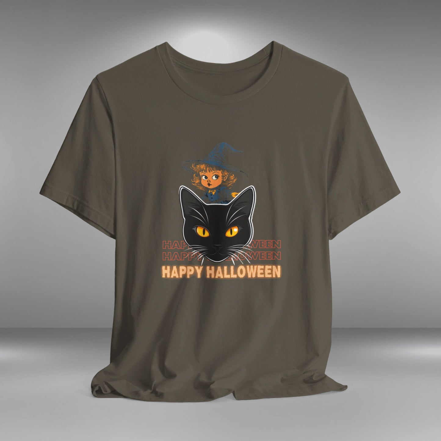 Witchy Cat Combo - Halloween T-shirt