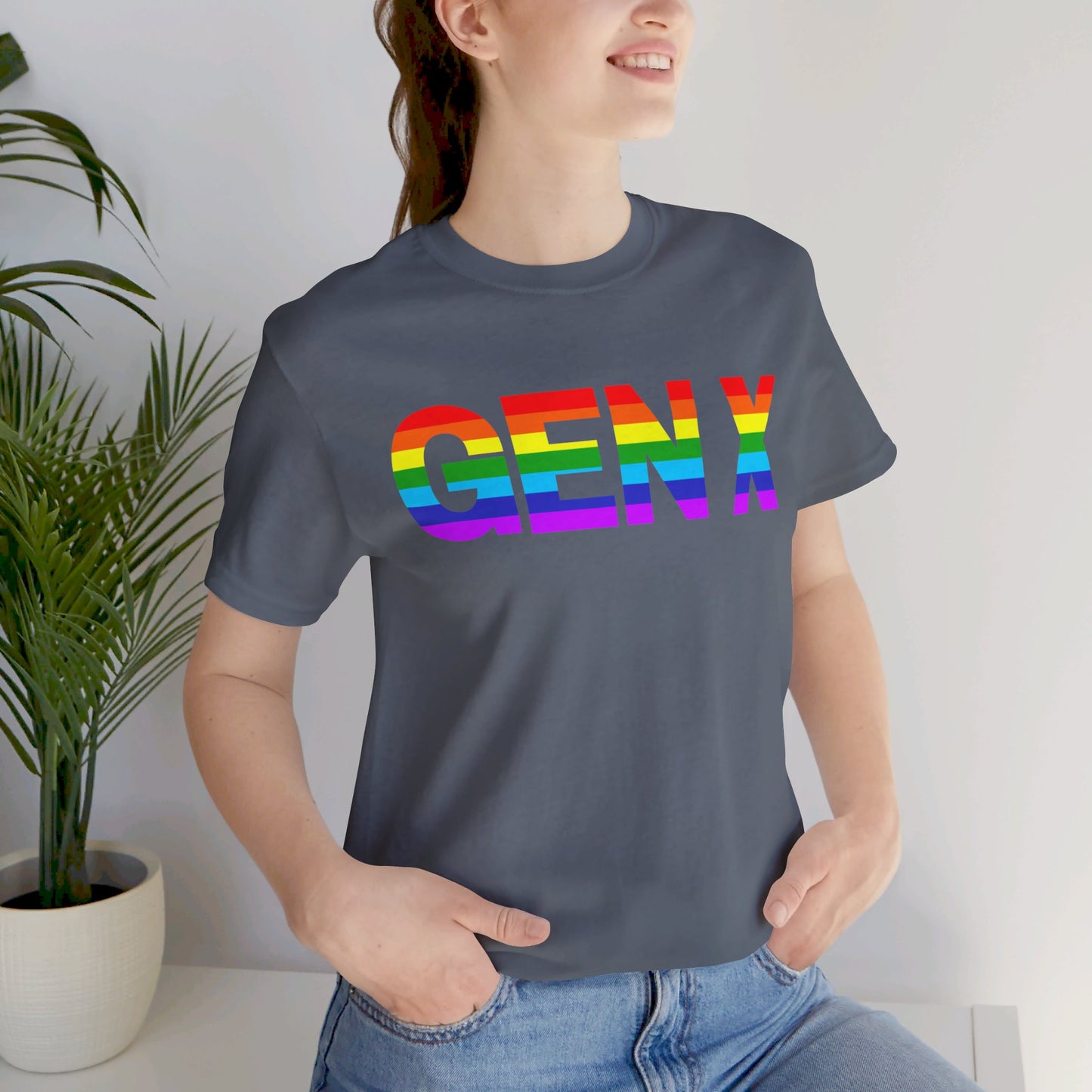 Gen X - Rainbow Design T-shirt