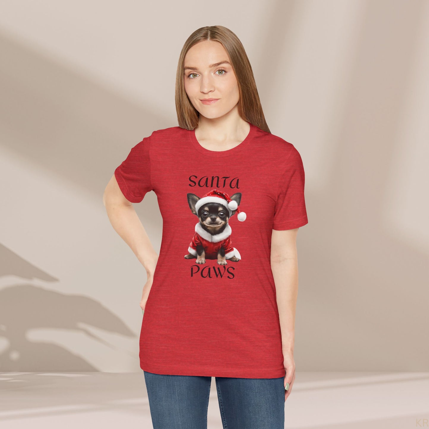 Santa Paws - Chihuahua - Christmas T-shirt